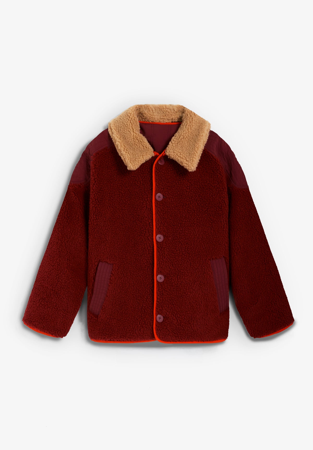 CHAQUETA REVERSBLE BORREGUILLO