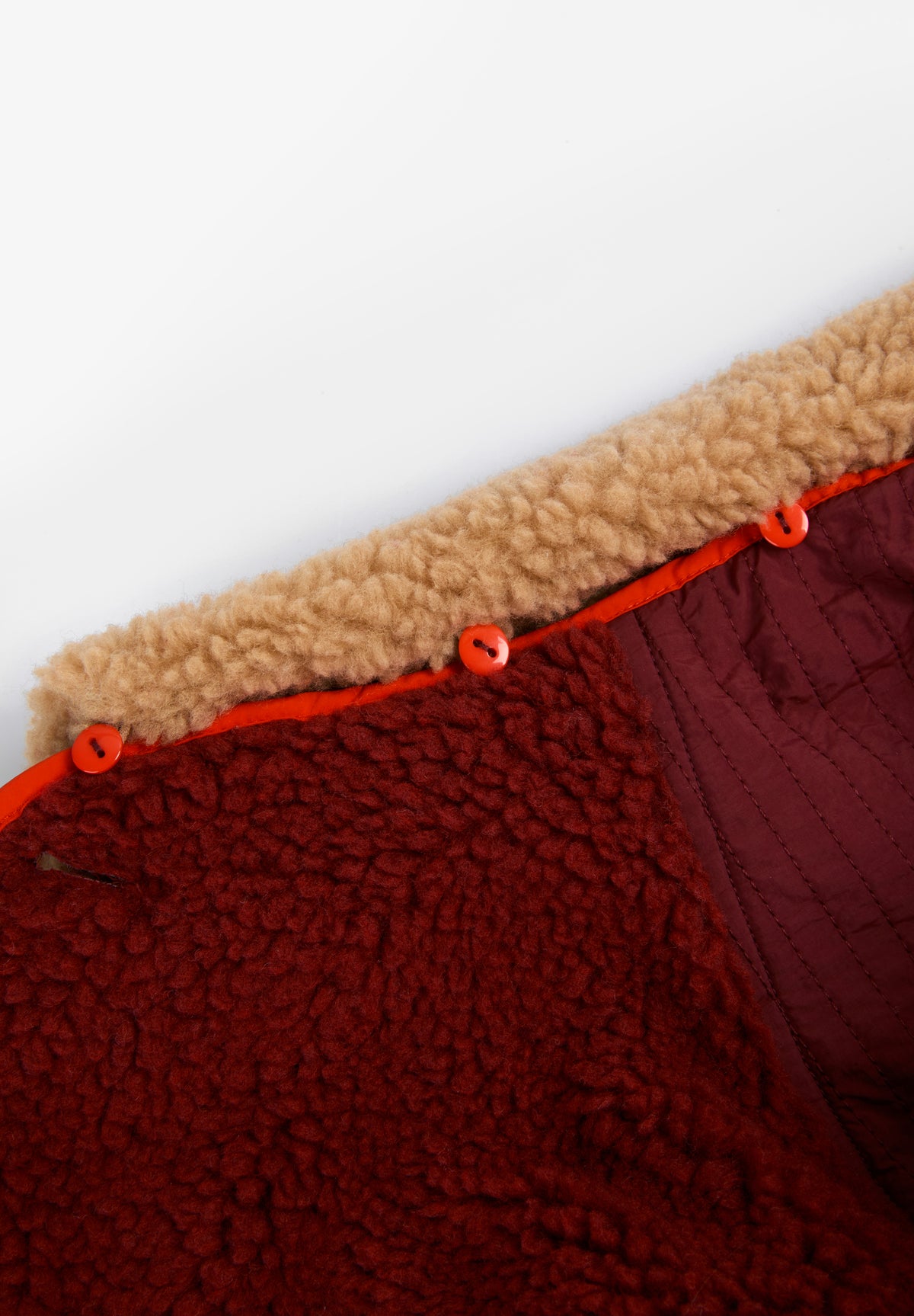 CHAQUETA REVERSBLE BORREGUILLO