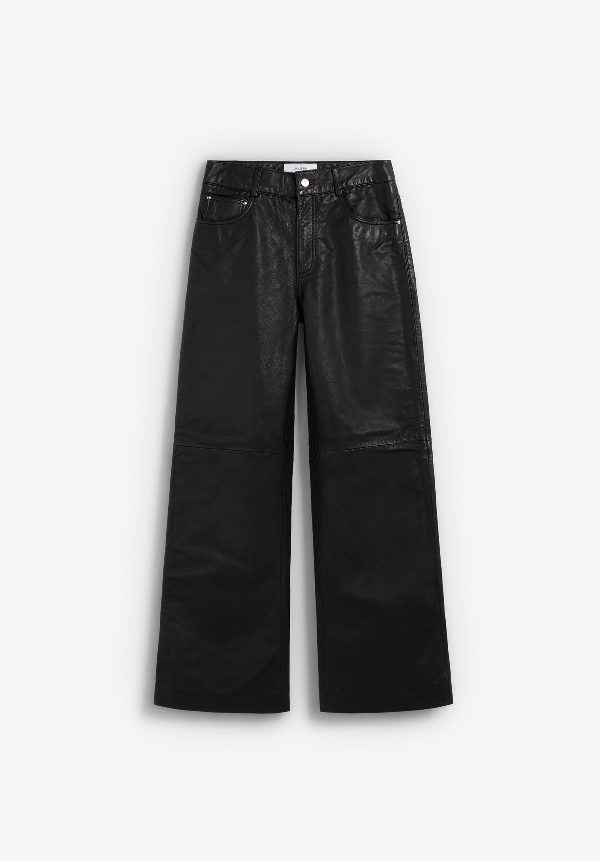 PANTALÓN RECTO PIEL