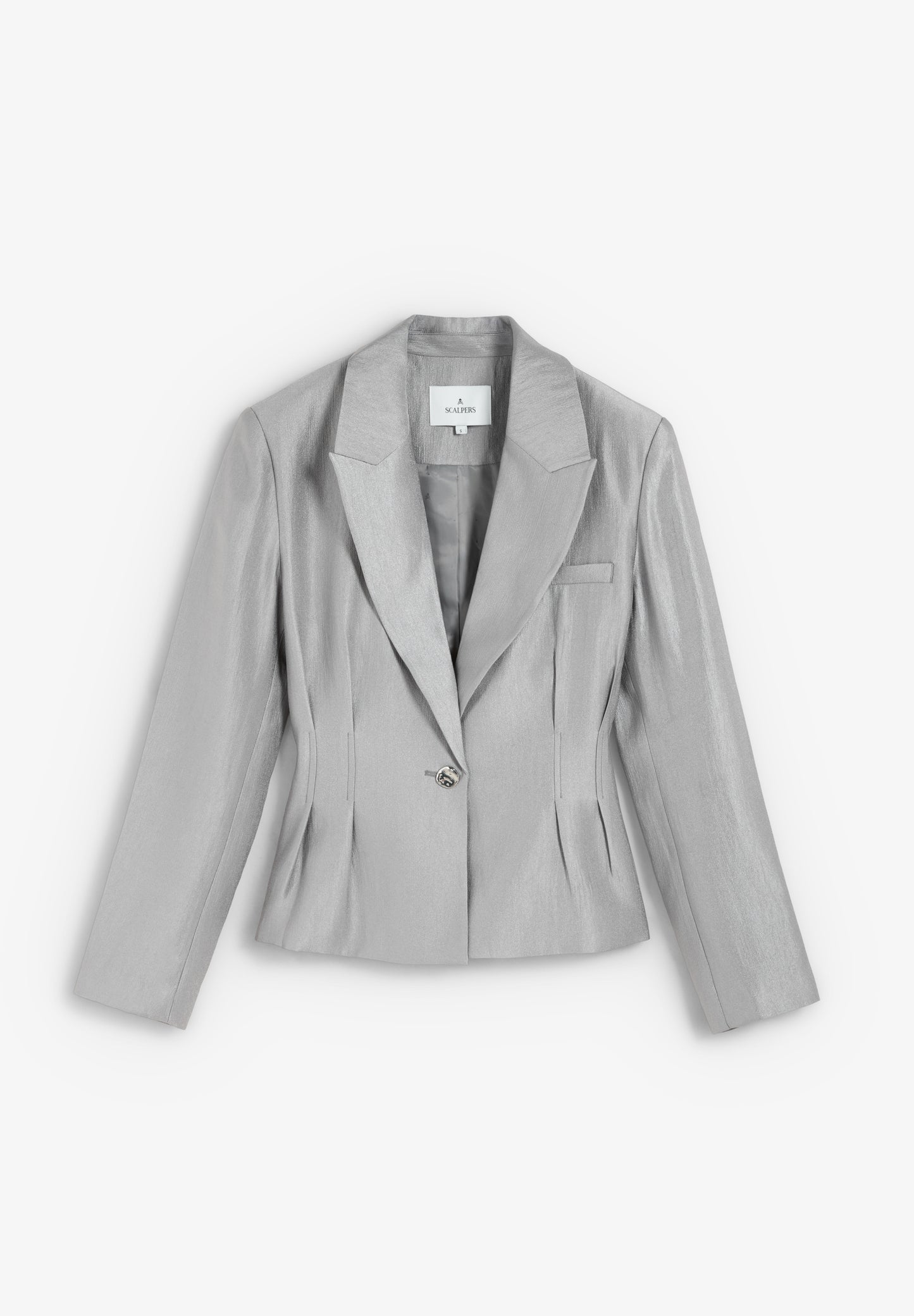 BLAZER ENTALLADA CON PINZAS