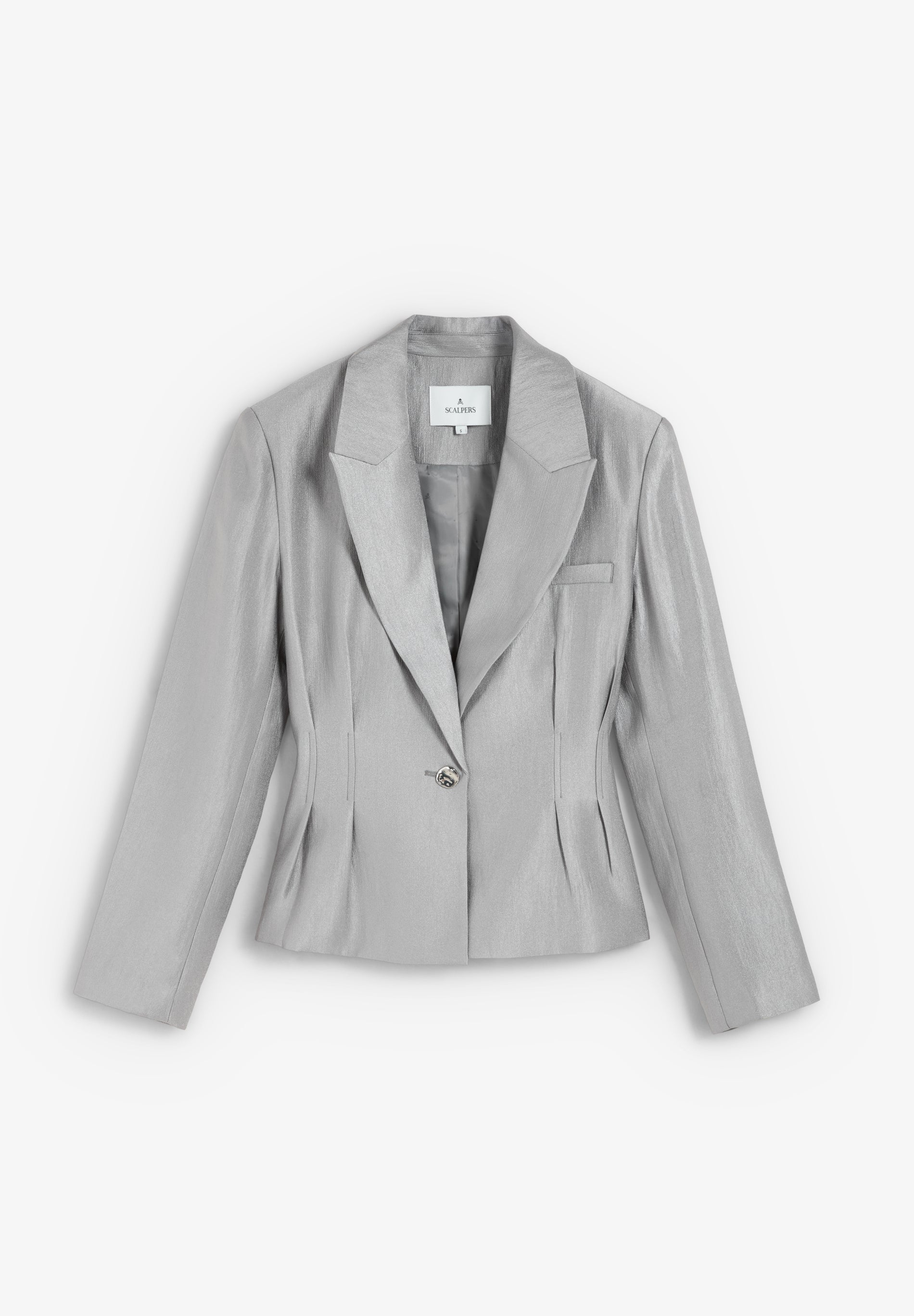 BLAZER ENTALLADA CON PINZAS