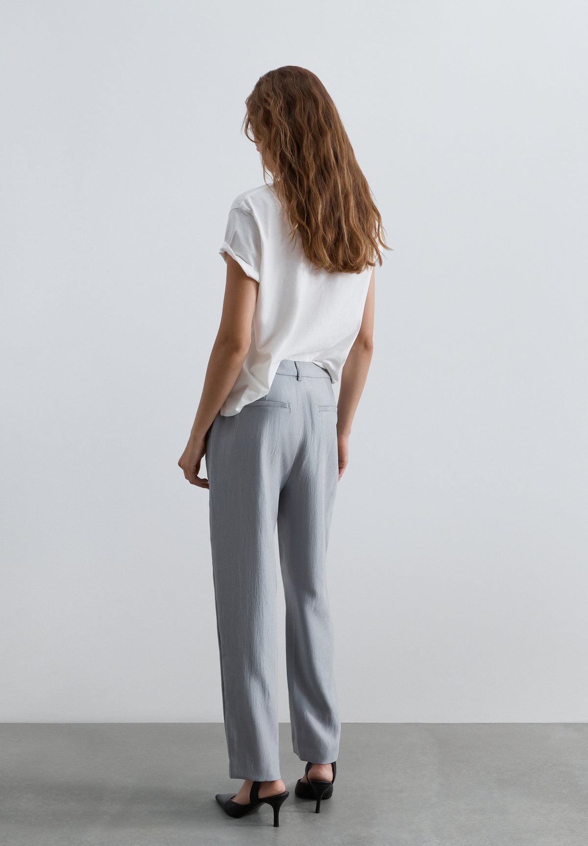 PANTALÓN RECTO DE TIRO ALTO