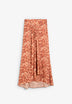 FALDA MIDI ANIMAL PRINT