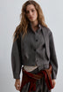 CHAQUETA BOMBER CON LAZADA