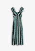 SCSTRIPES SLIP JERSEY DRESS