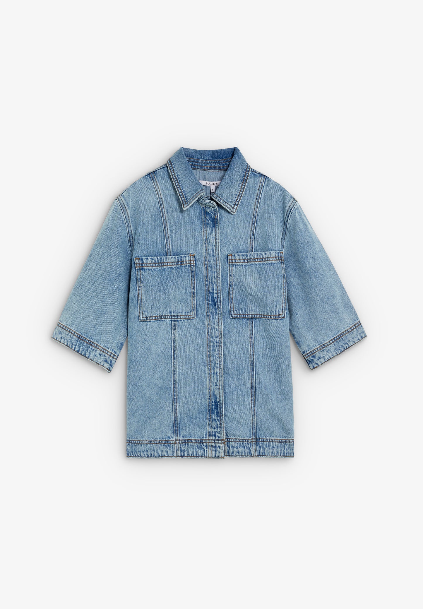 CAMISA DENIM BOLSILLOS