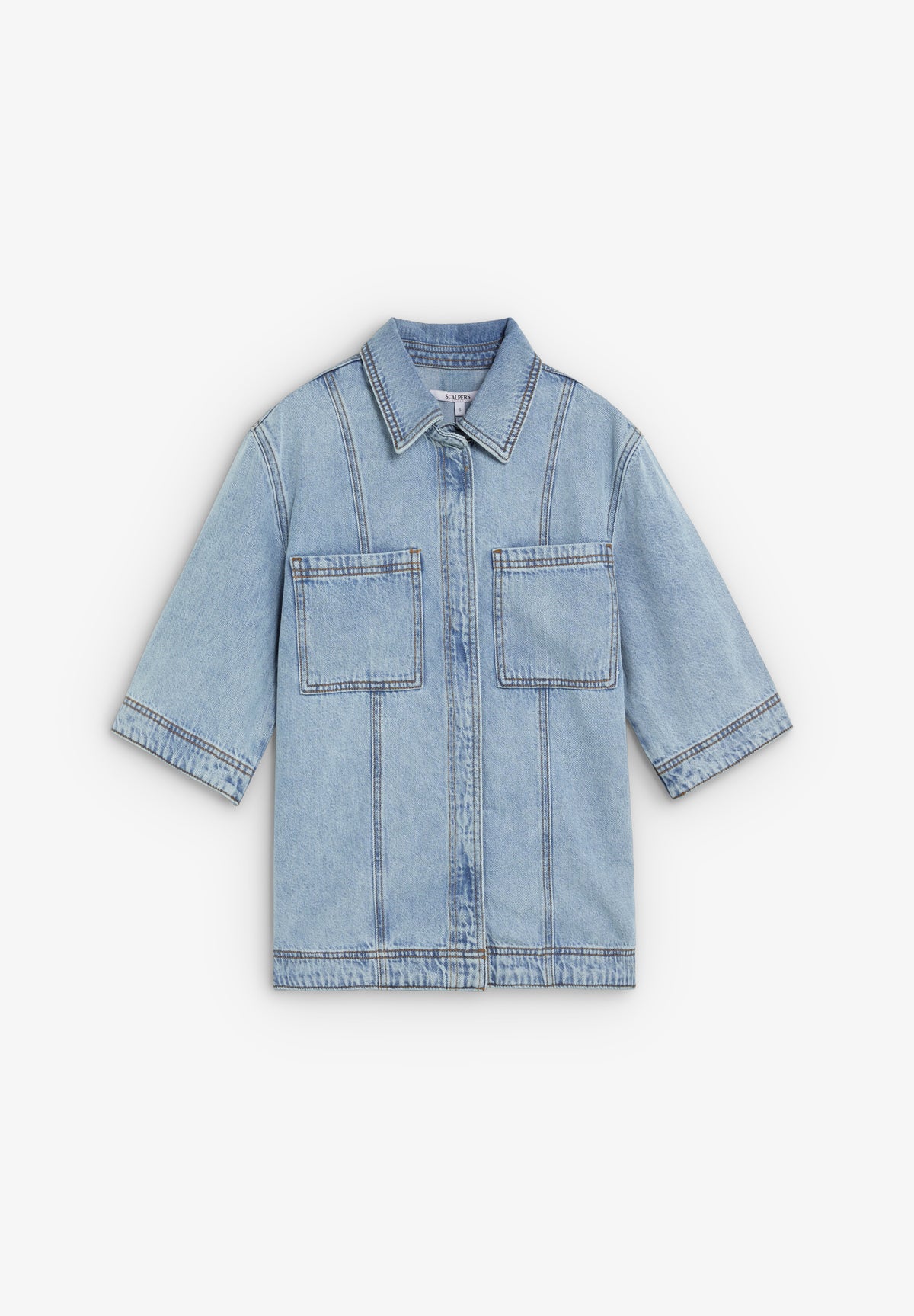 CAMISA DENIM BOLSILLOS