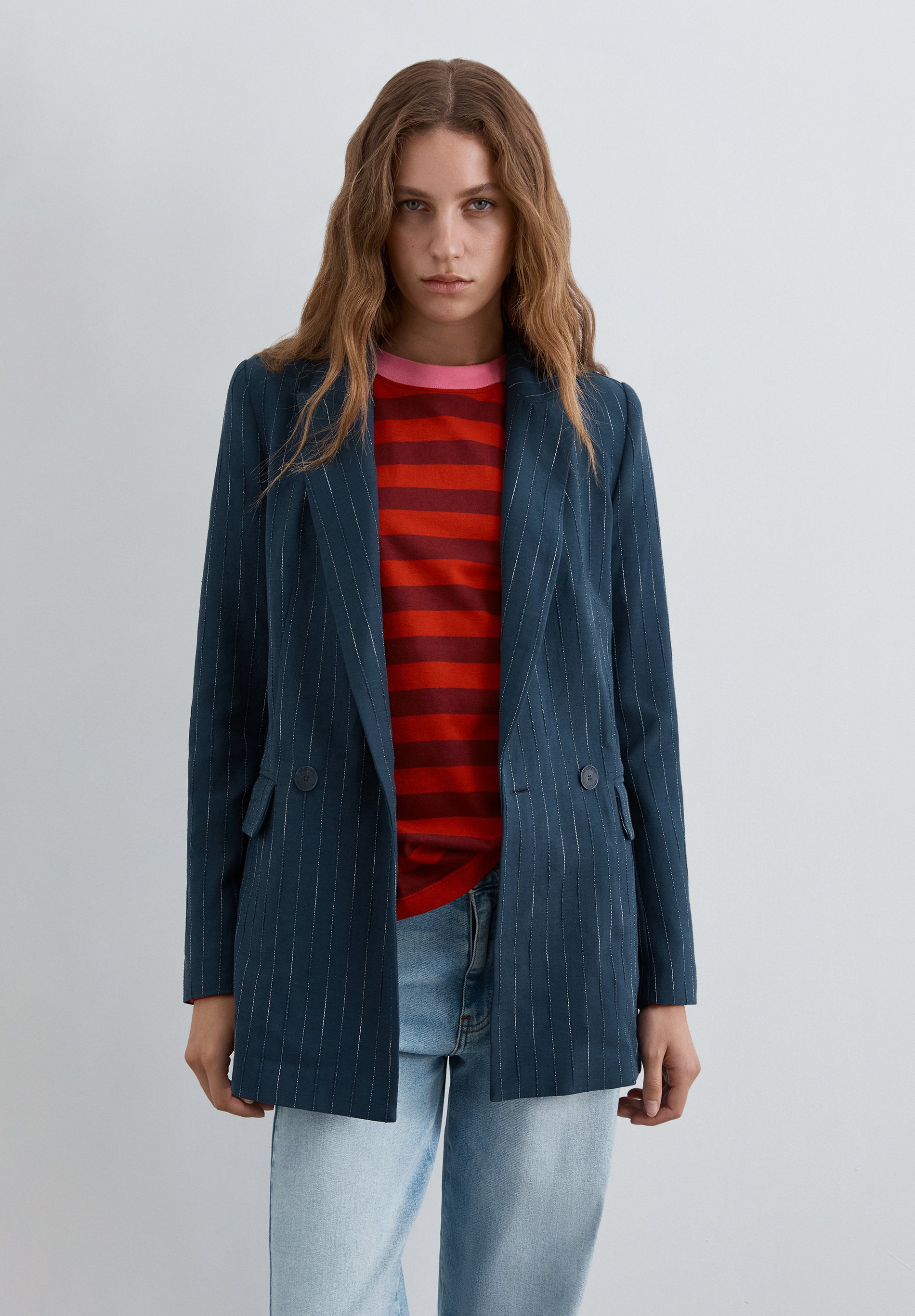BLAZER RAYAS LÚREX