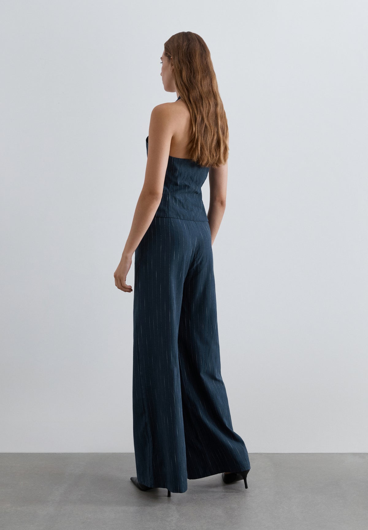 PANTALÓN RAYAS LÚREX