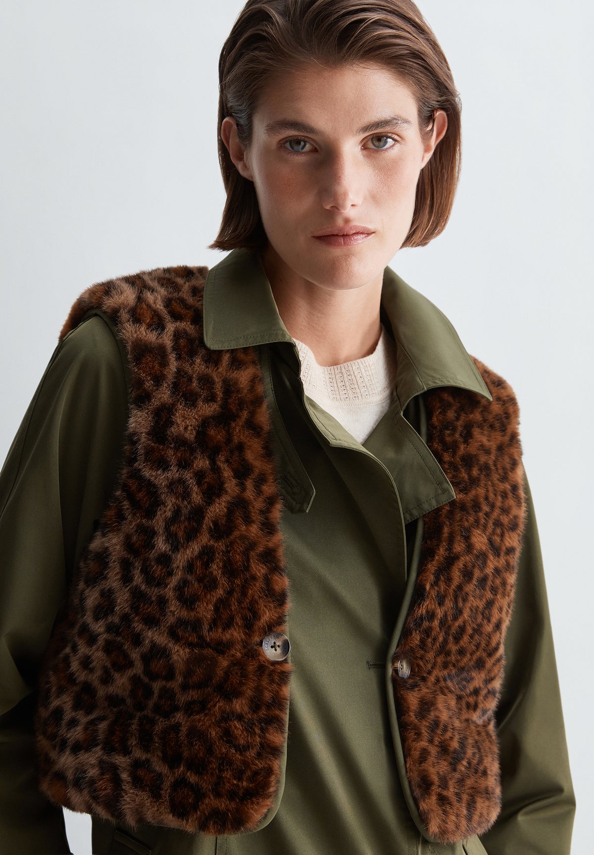 TRENCH CHALECO REVERSIBLE