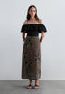 FALDA VICHY LENTEJUELAS