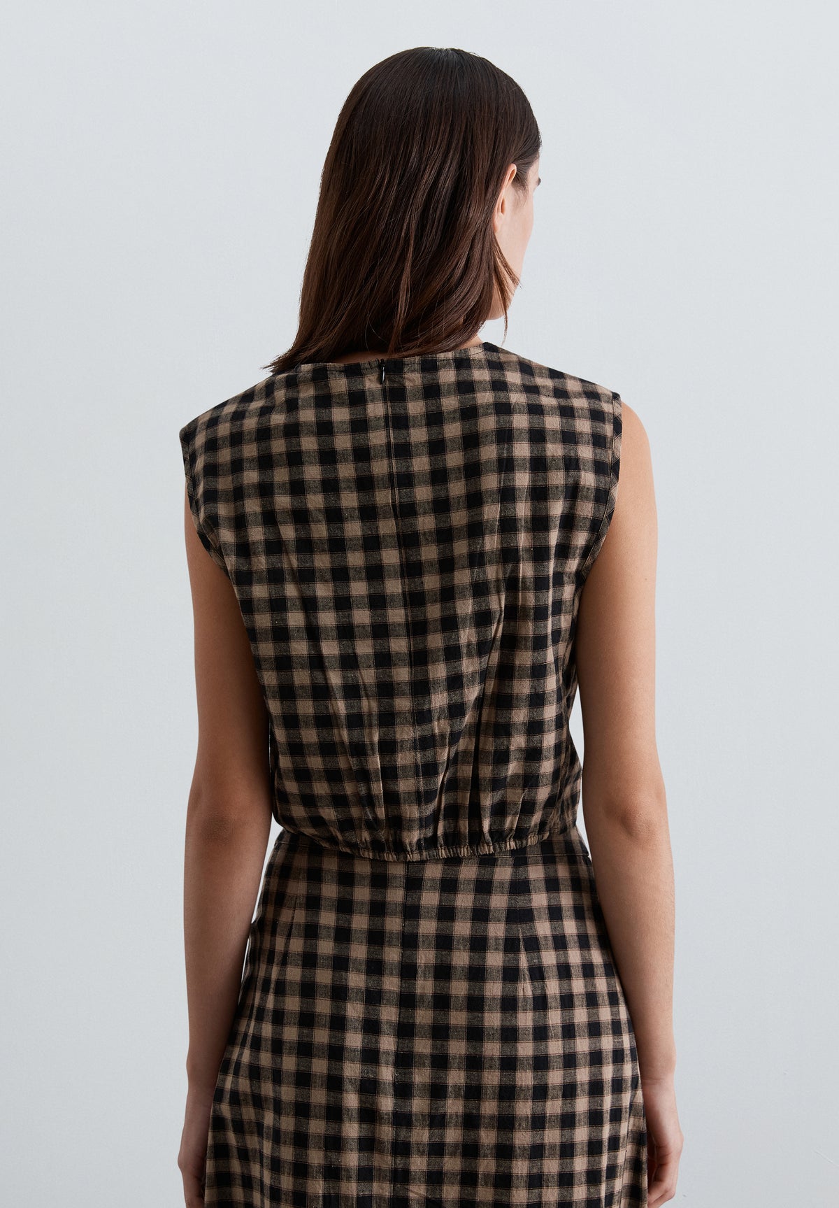 TOP VICHY LENTEJUELAS