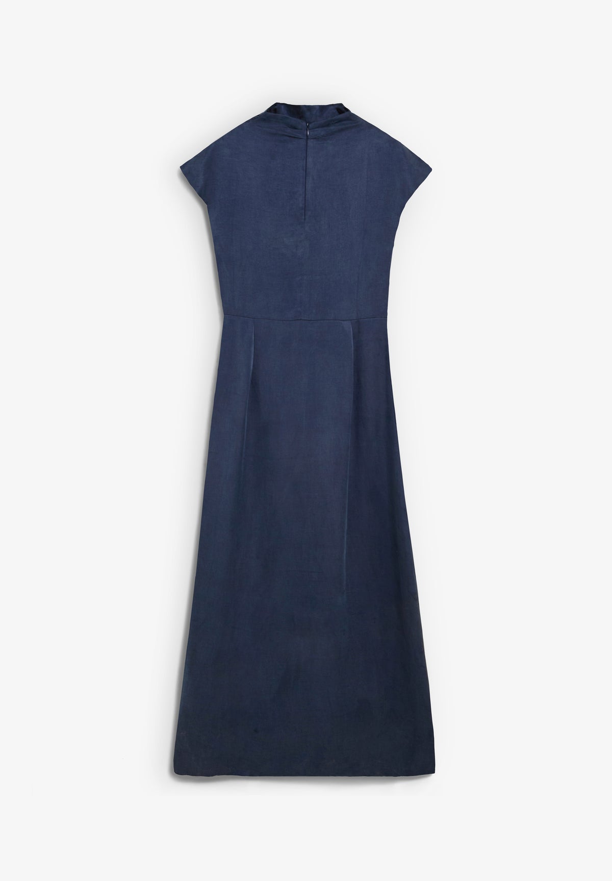 VESTIDO FLUIDO DRAPEADO LATERAL