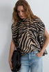 SCZEBRA FRINGES TOP