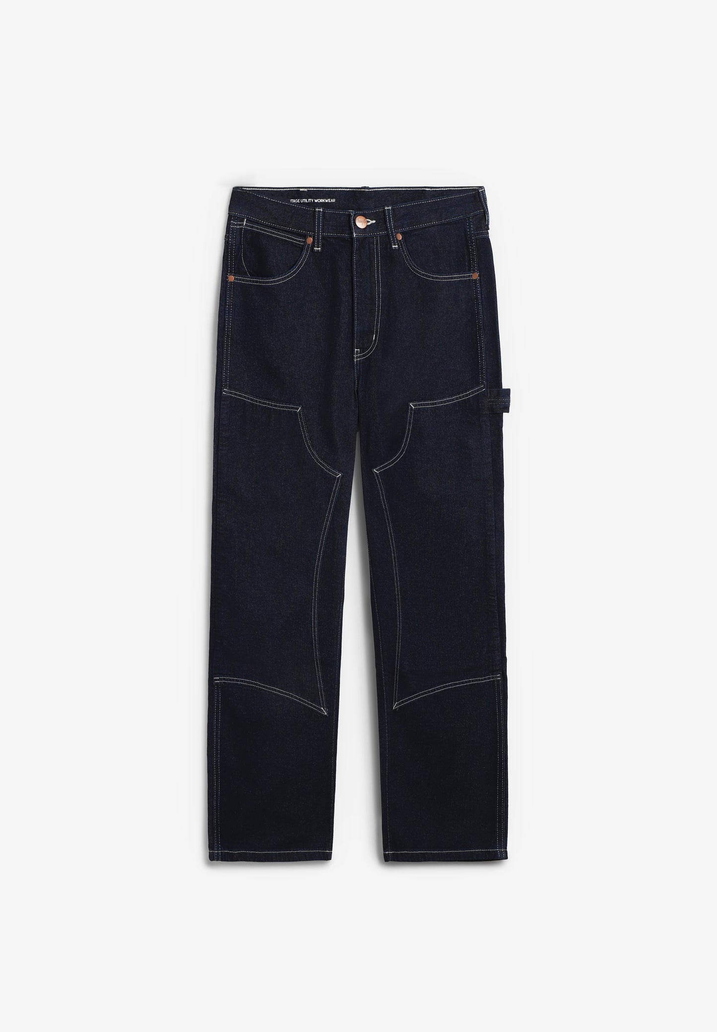 WRANGLER | PANTALÓN DENIM DOUBLE KNEE CARPENTER RINSED HOMBRE