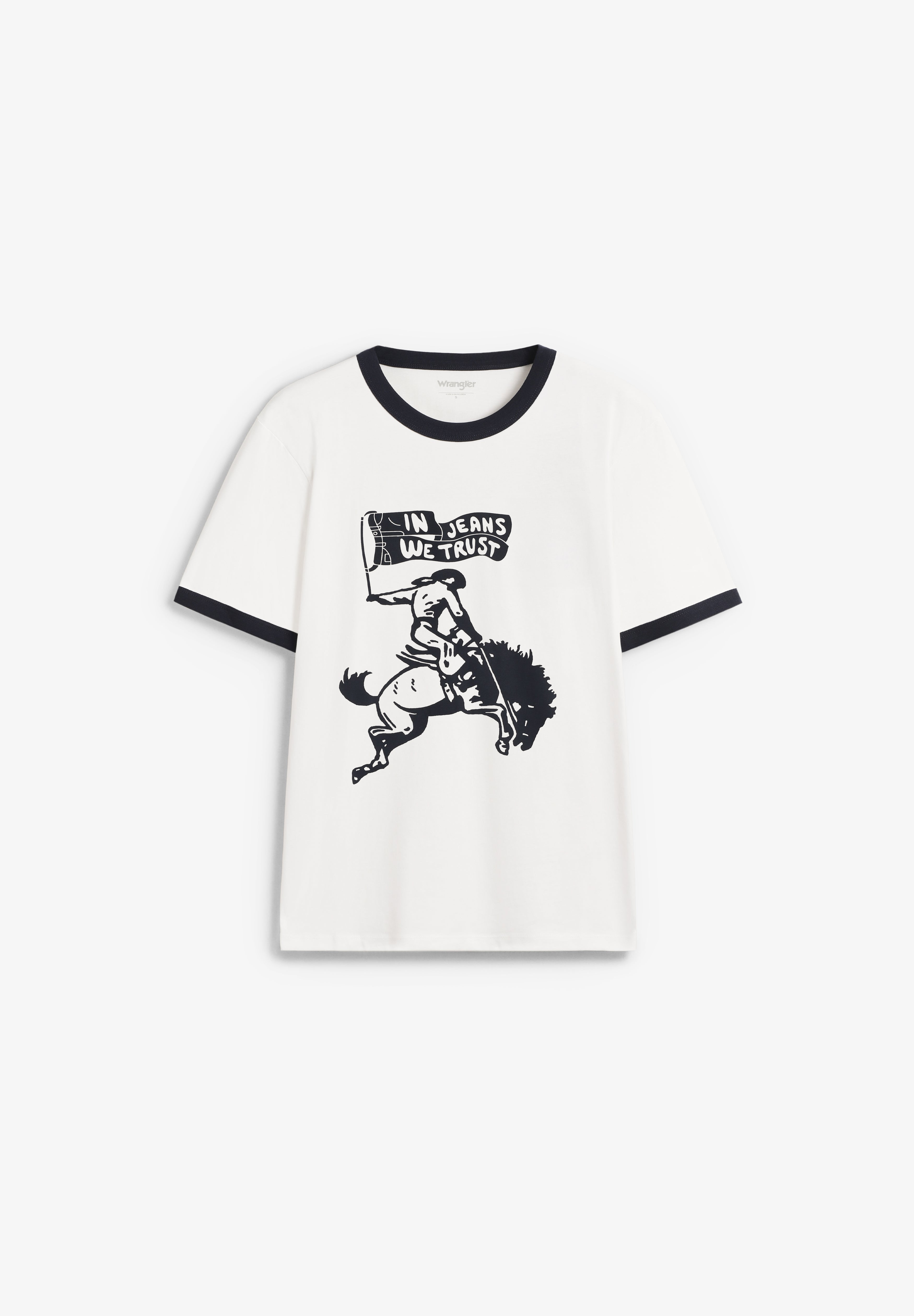 WRANGLER | CAMISETA RINGER WORN HOMBRE