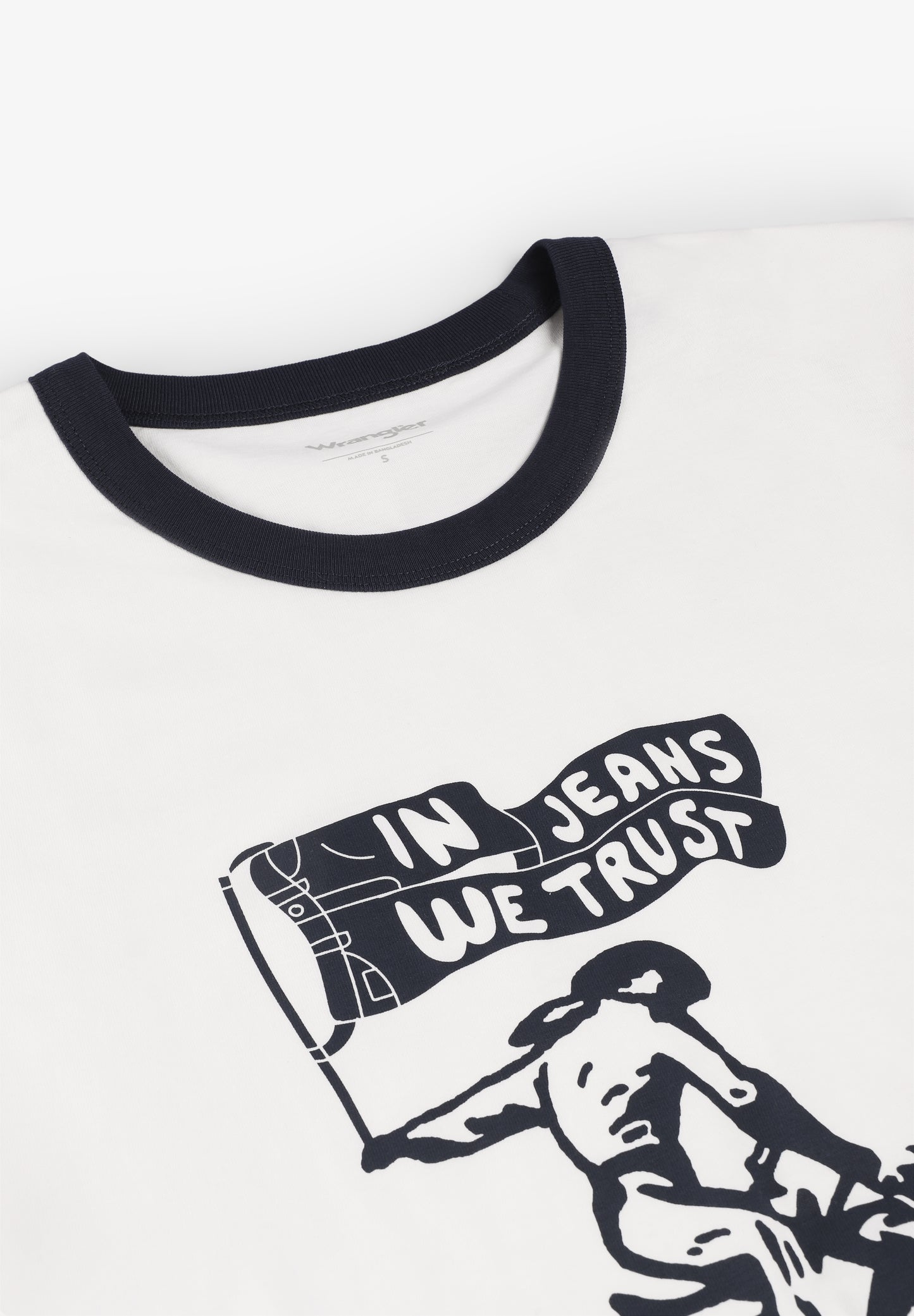 WRANGLER | CAMISETA RINGER WORN HOMBRE