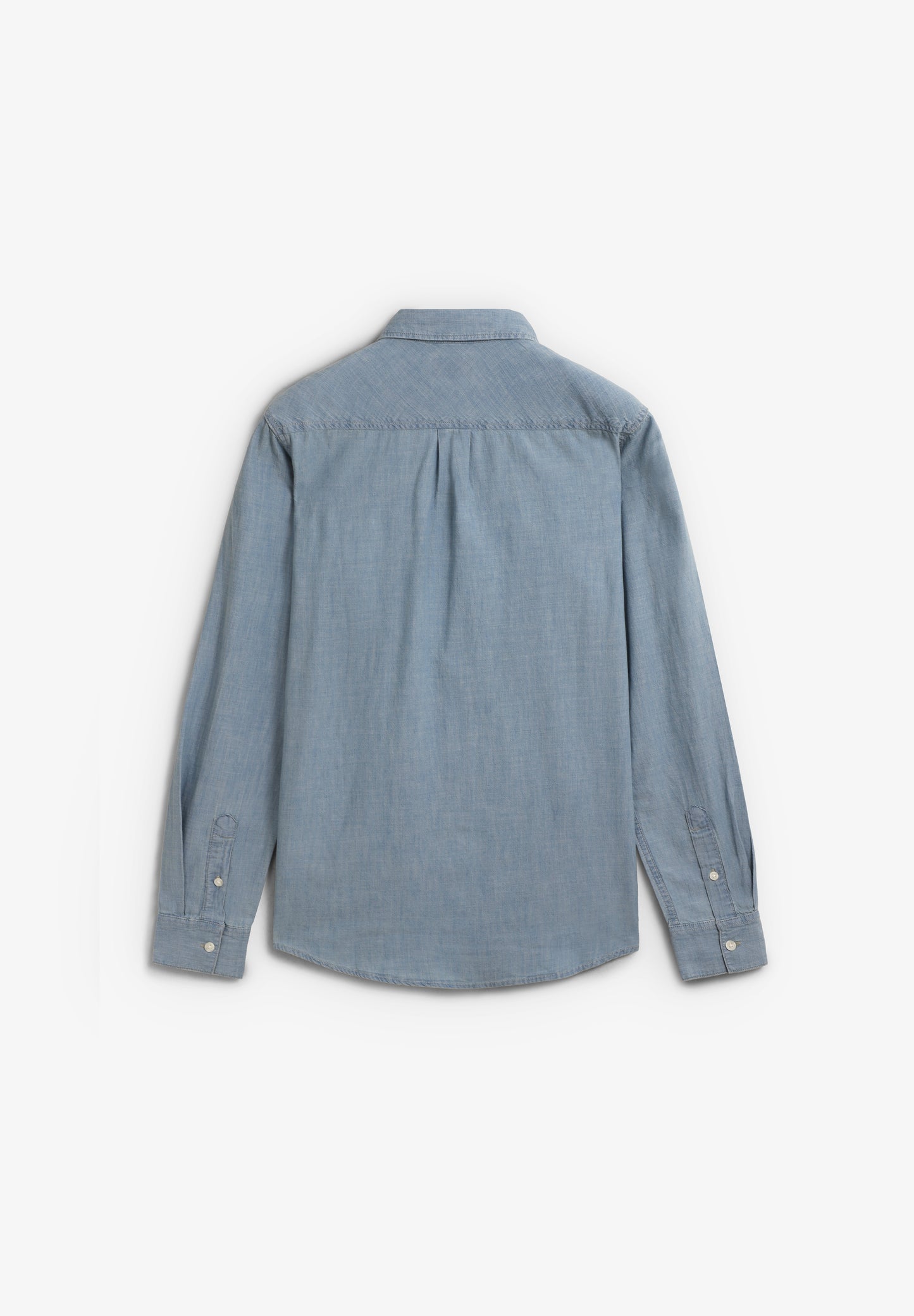 WRANGLER | CAMISA CHAMBRAY INDIGO HOMBRE