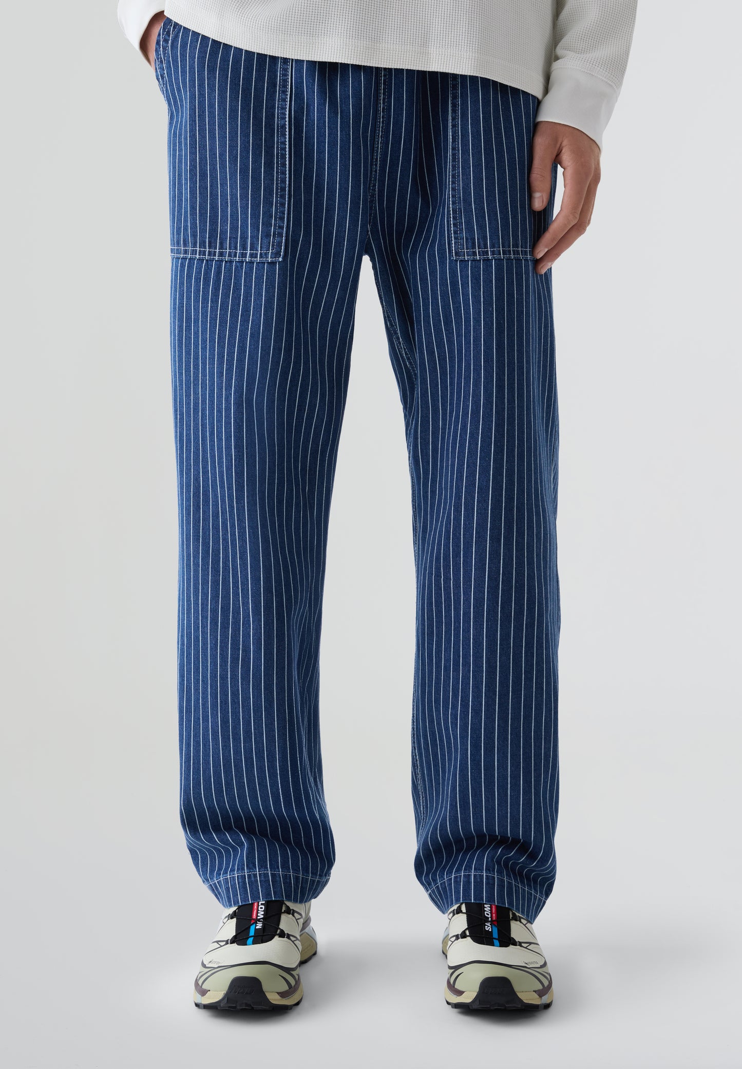 SERVICE WORKS | PANTALÓN DENIM PINSTRIPE CHEF