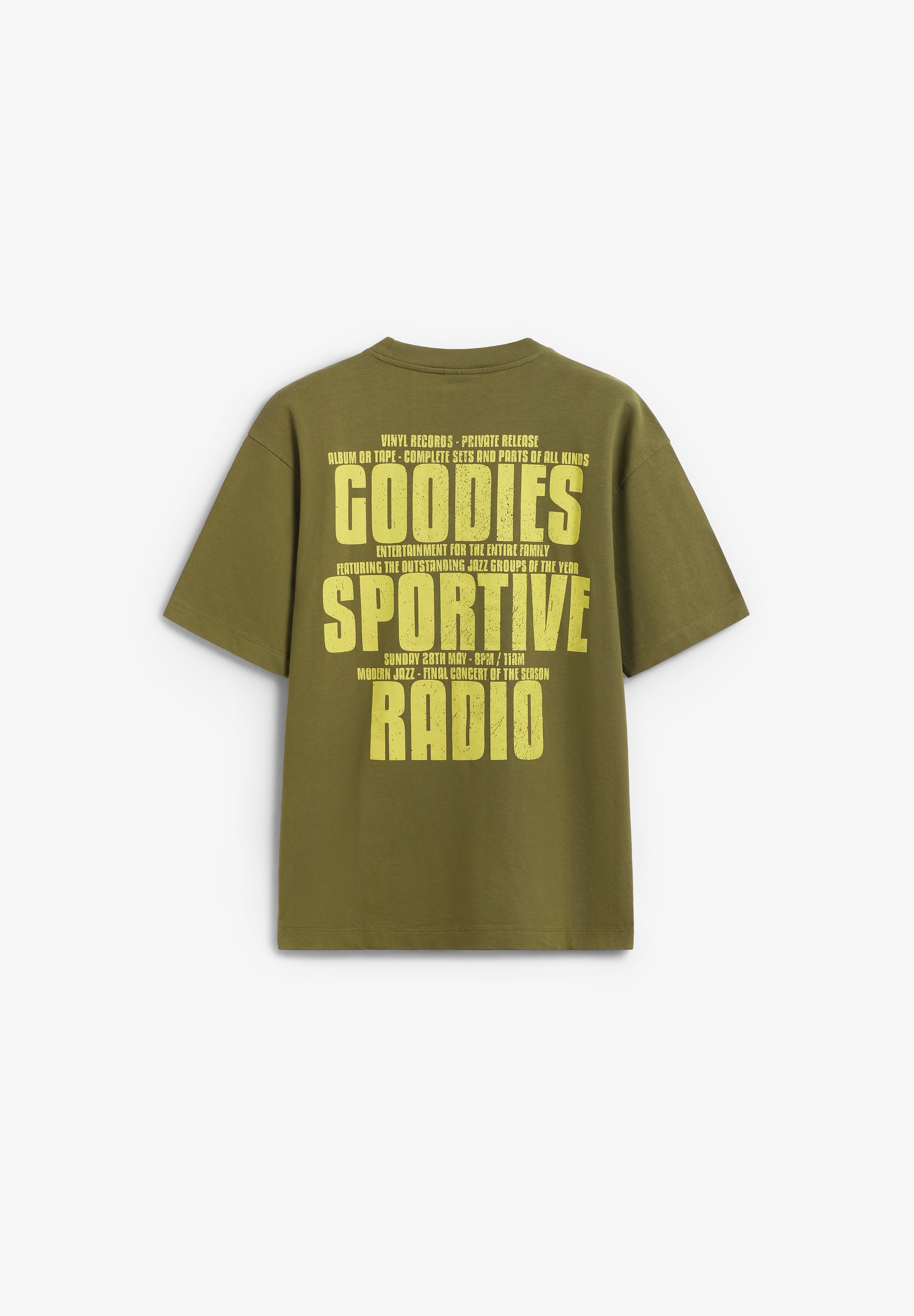 GOODIES SPORTIVE | CAMISETA SPORTIVE RADIO KHAKI