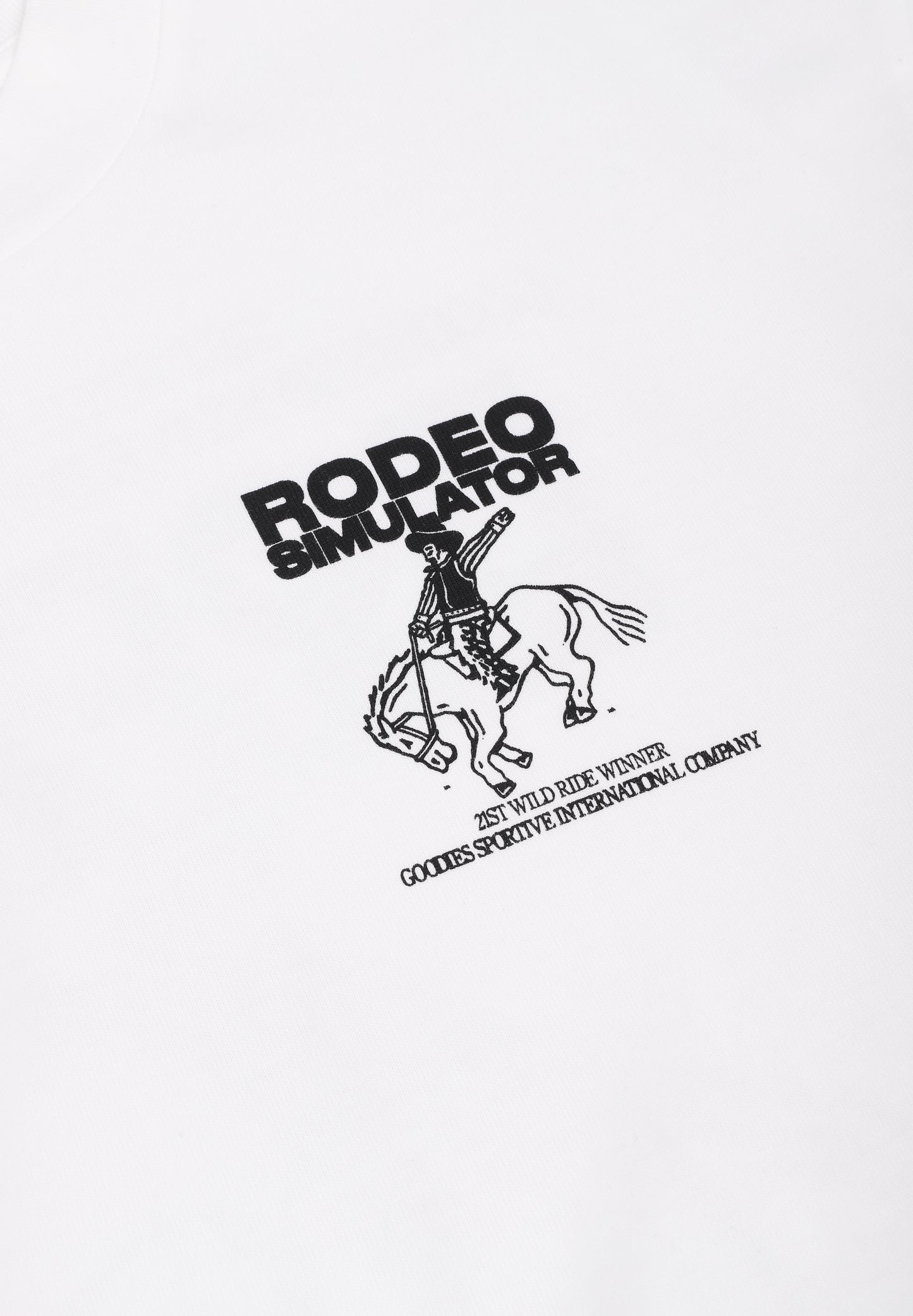 GOODIES SPORTIVE | CAMISETA RODEO SIMULATOR