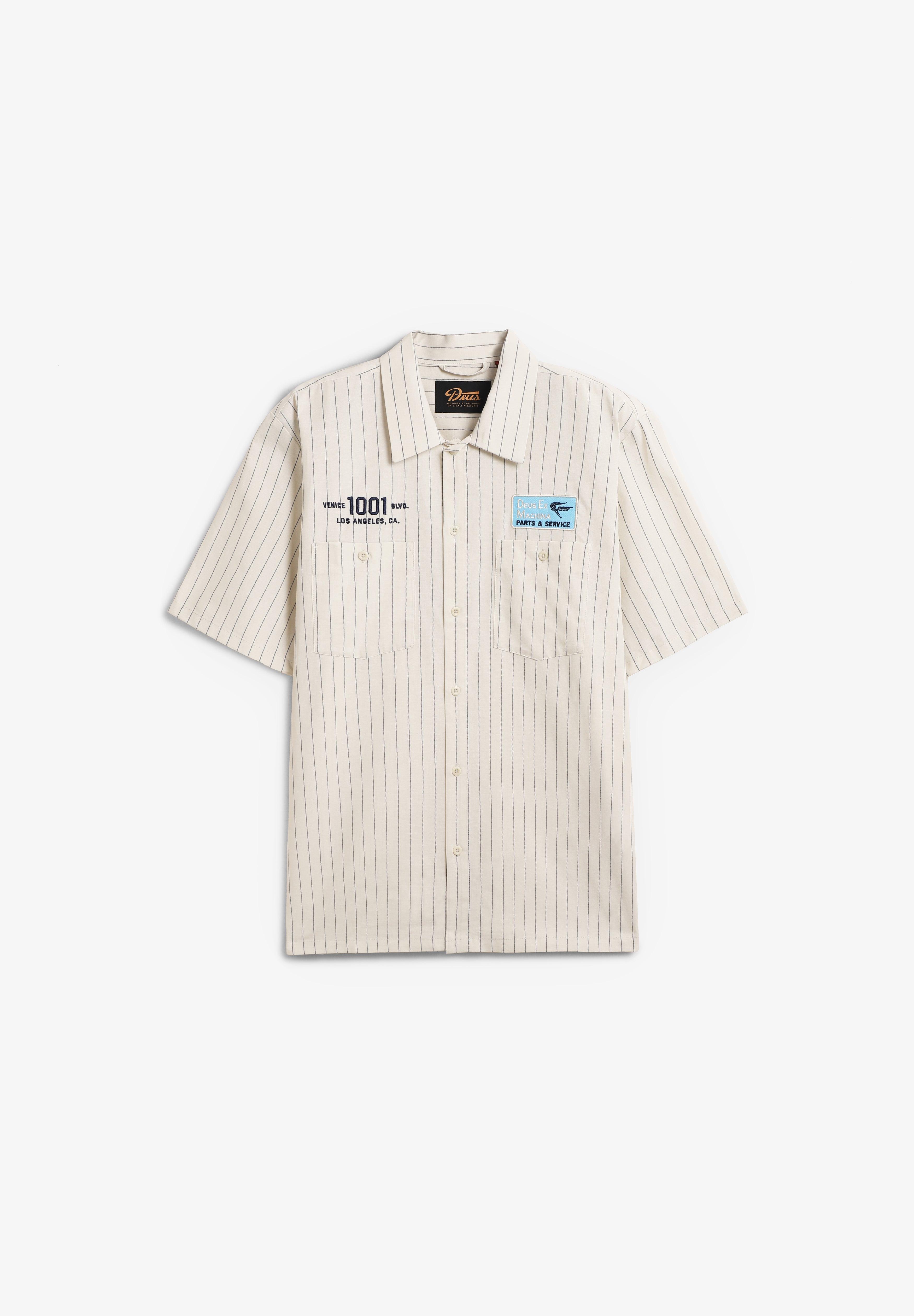 DEUS EX MACHINA | FORECOURT STRIPE SHIRT