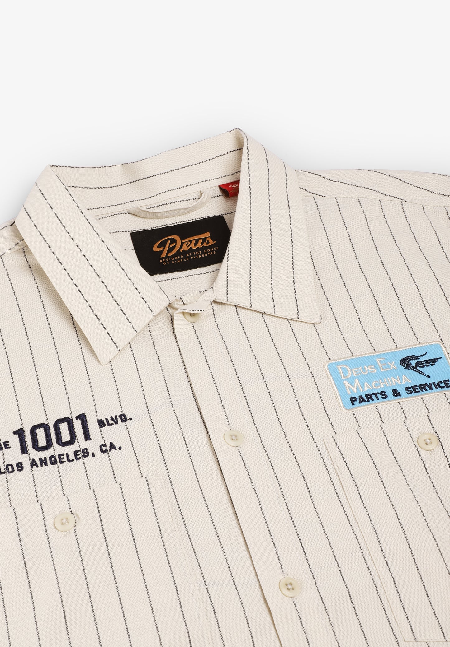 DEUS EX MACHINA | FORECOURT STRIPE SHIRT