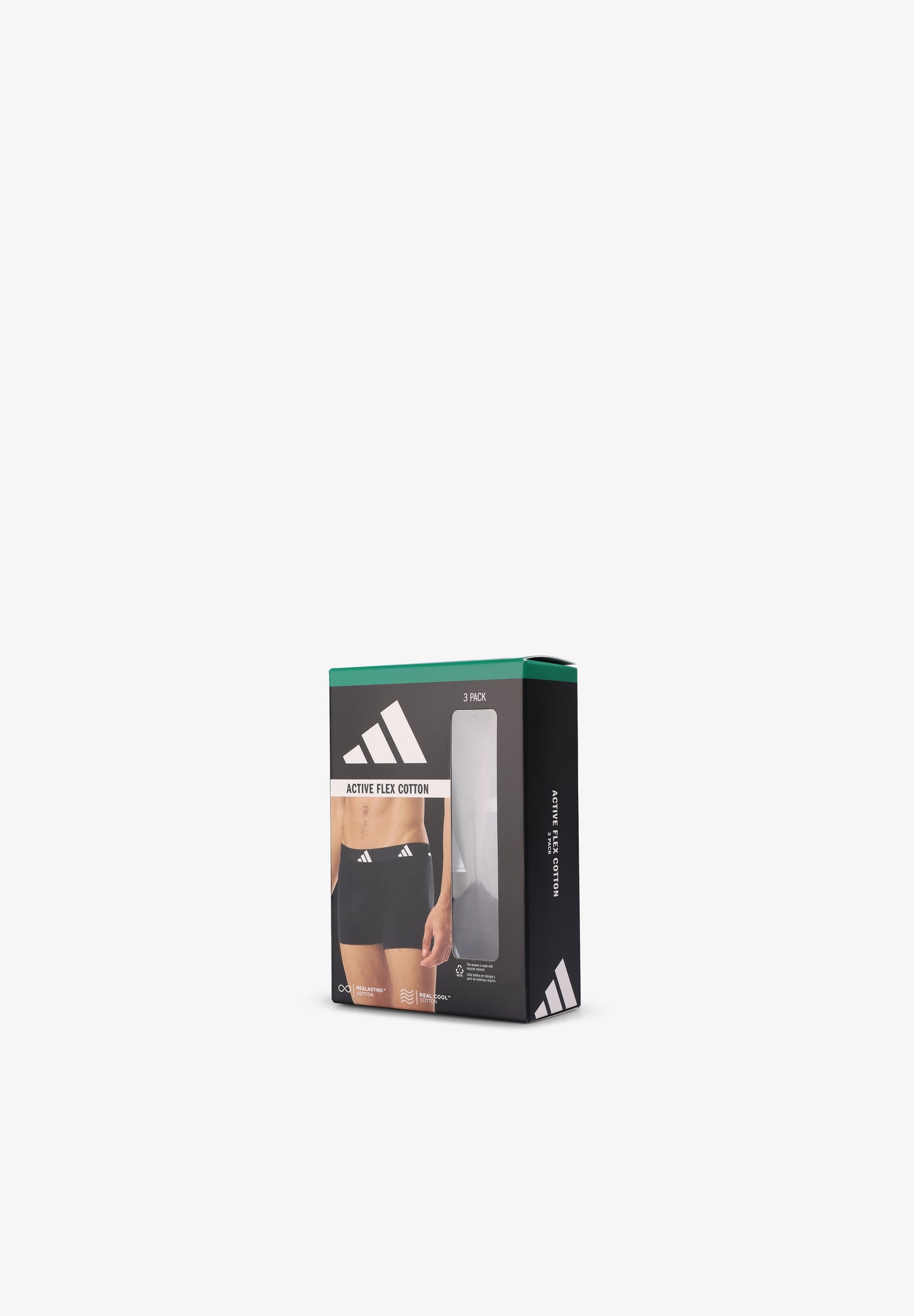 ADIDAS | PACK 3 BOXERS ACTIVE FLEX COTTON