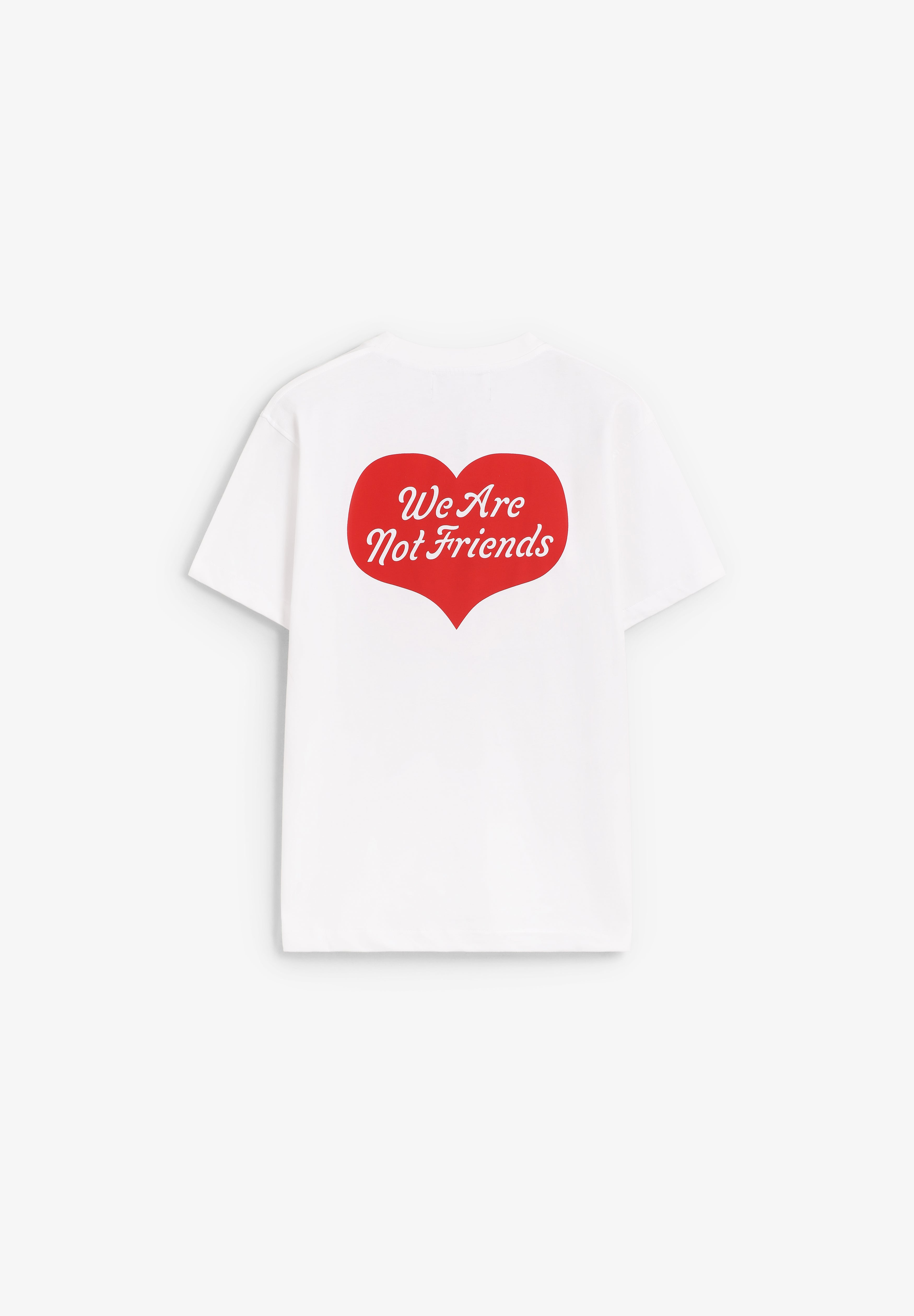 WE ARE NOT FRIENDS | CAMISETA HEART HOUSE
