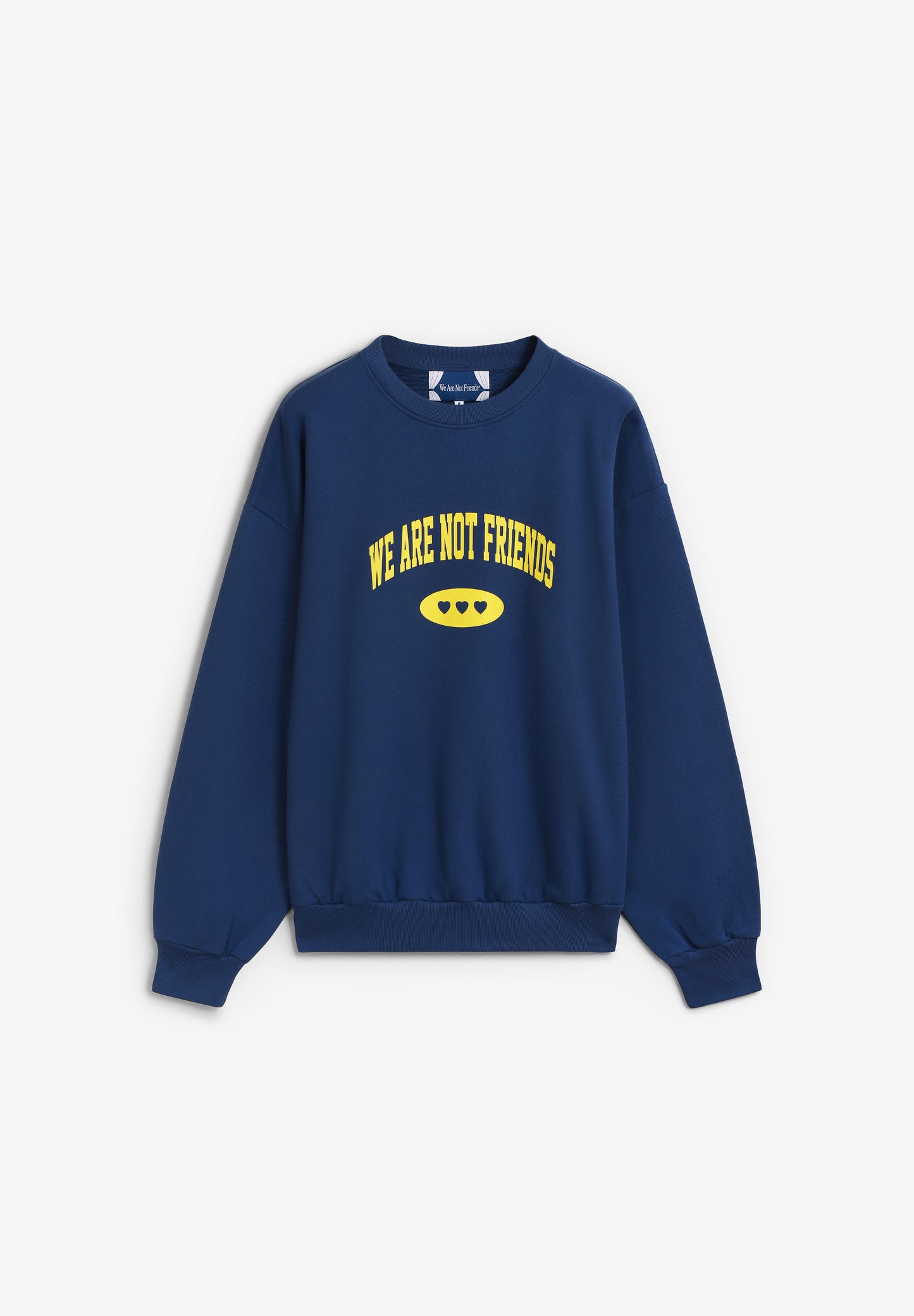 WE ARE NOT FRIENDS | SUDADERA U FRIENDS