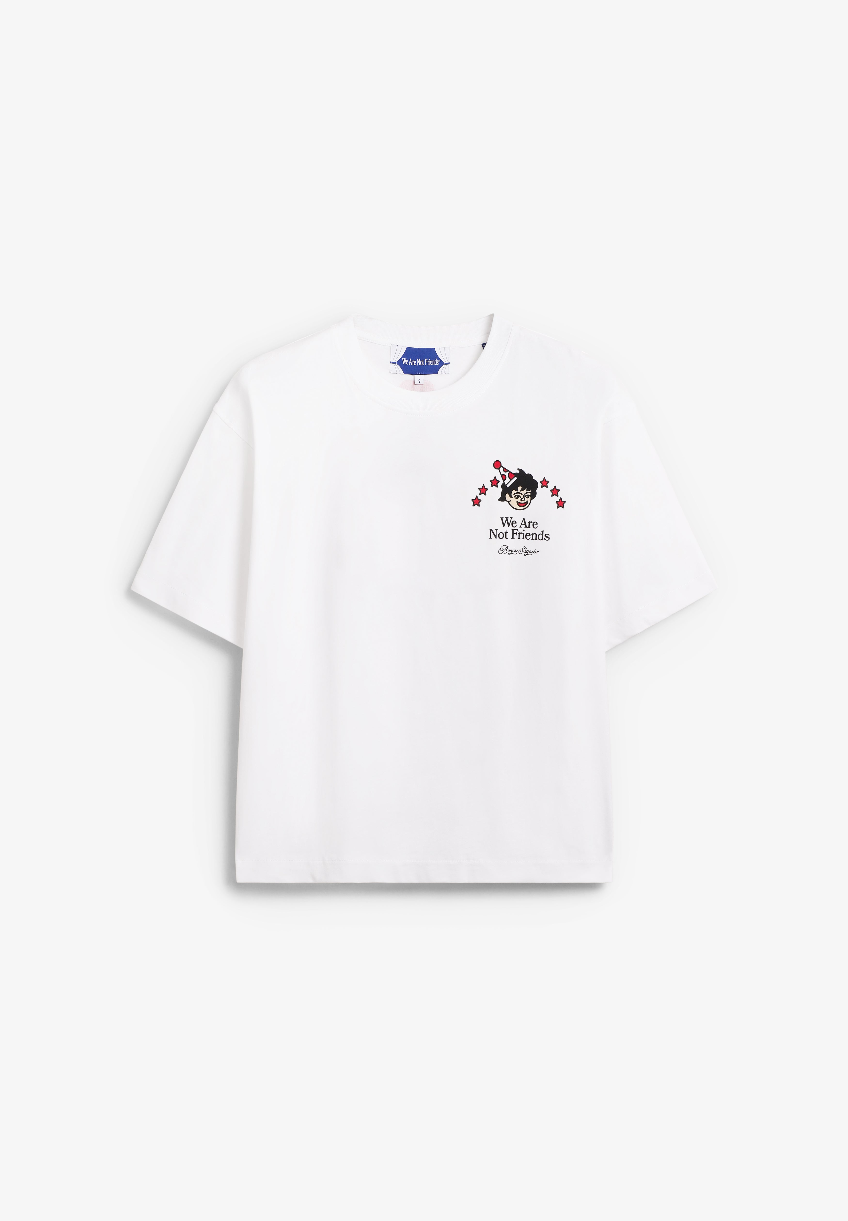 WE ARE NOT FRIENDS | CAMISETA WANF X BOR SIL BOXY