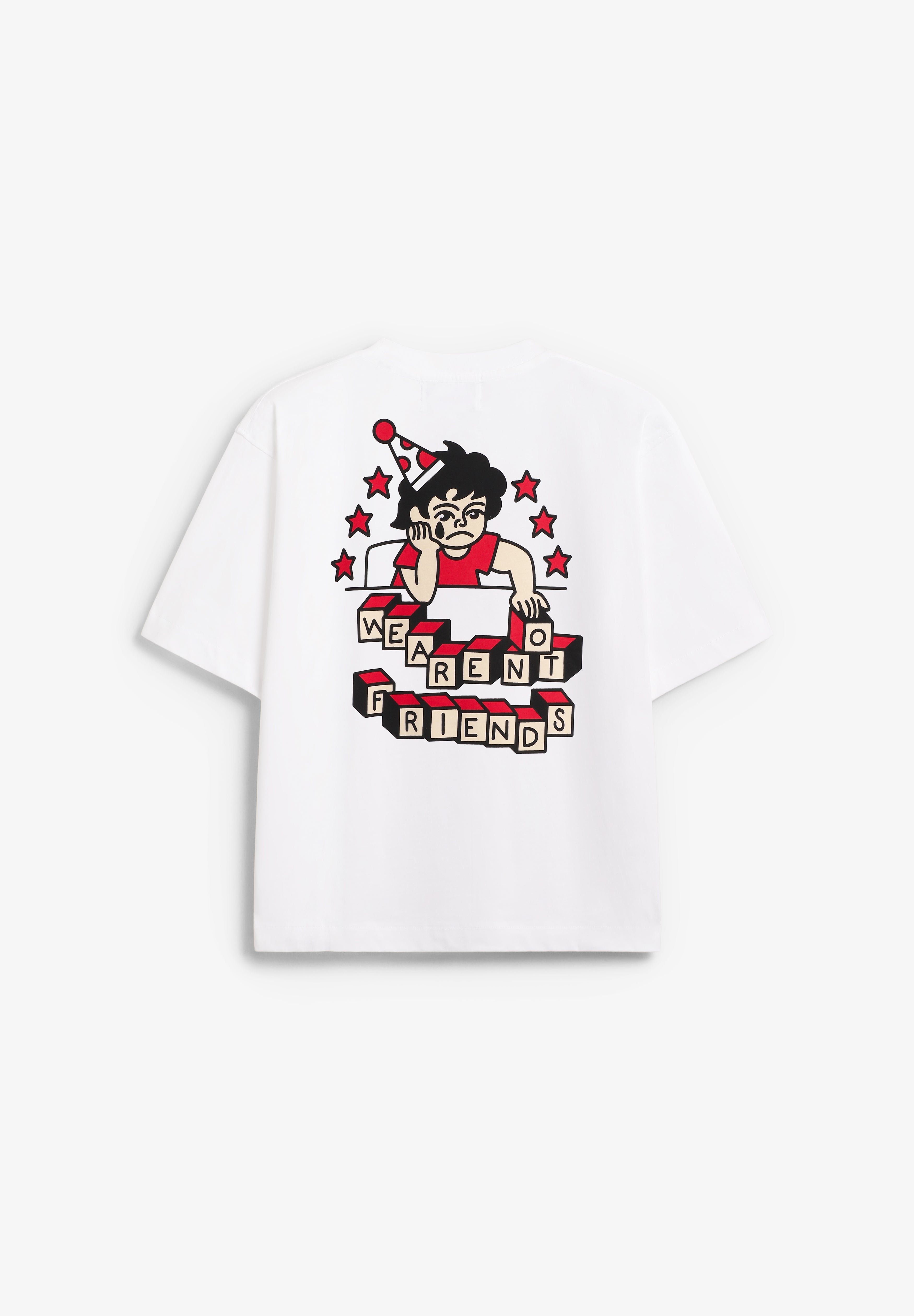 WE ARE NOT FRIENDS | CAMISETA WANF X BOR SIL BOXY