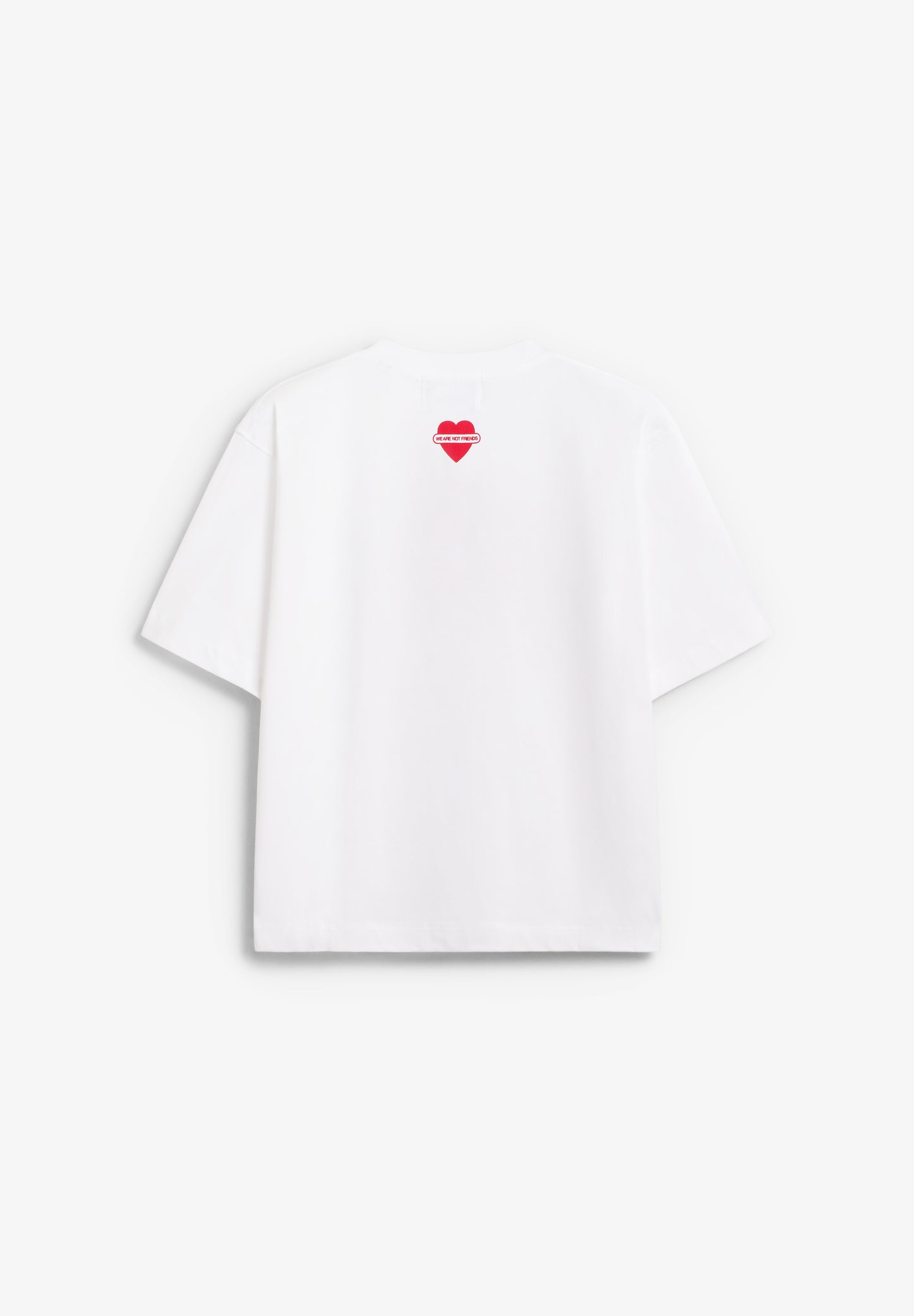 WE ARE NOT FRIENDS | FRESH FRIENDS BOXY TEE