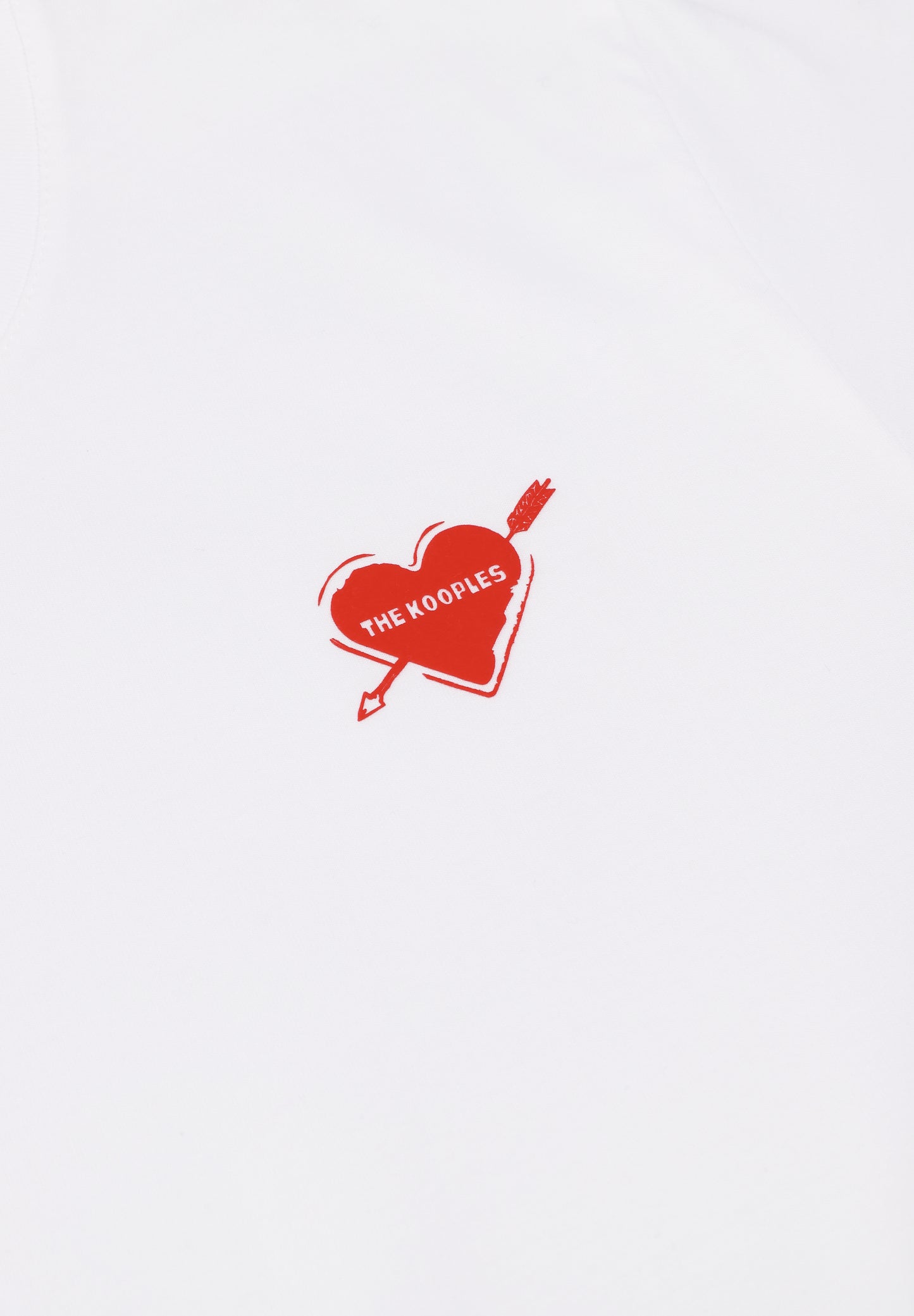 THE KOOPLES | CAMISETA CORAZÓN FLOCADO