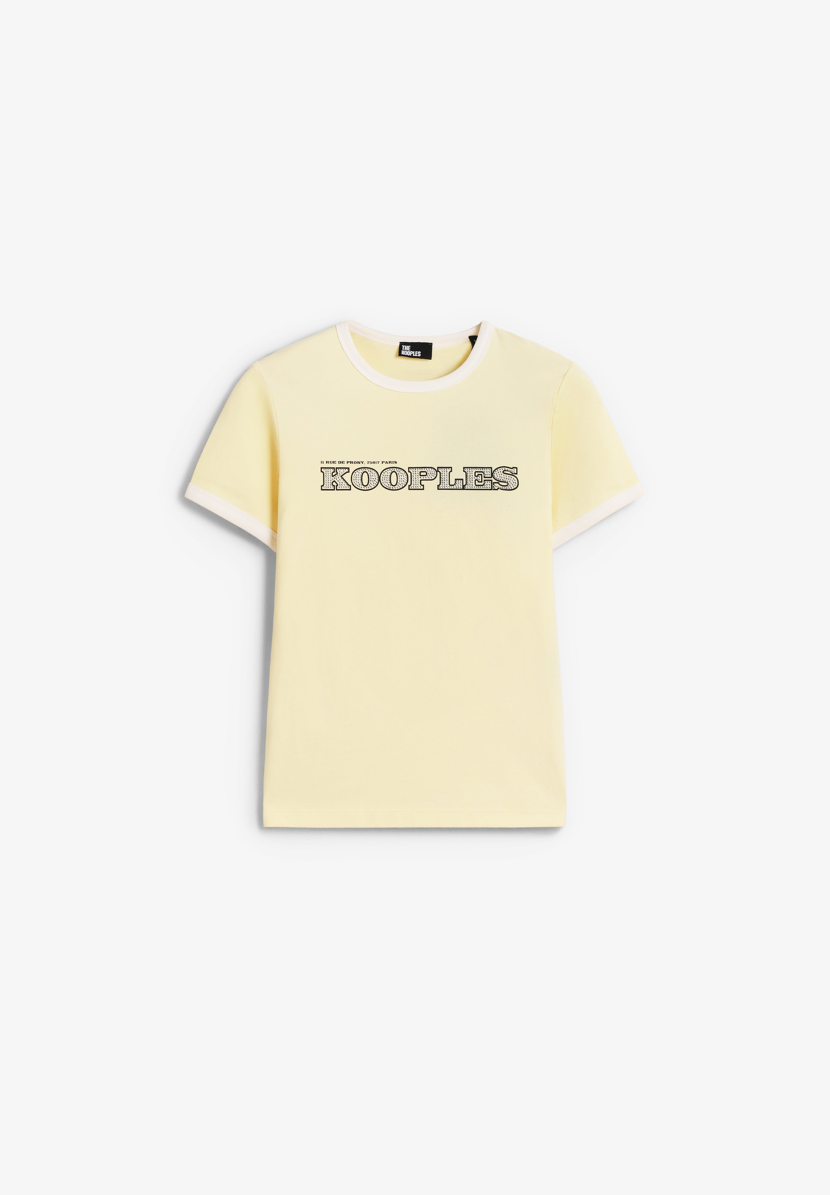 THE KOOPLES | CAMISETA STRASS LOGO