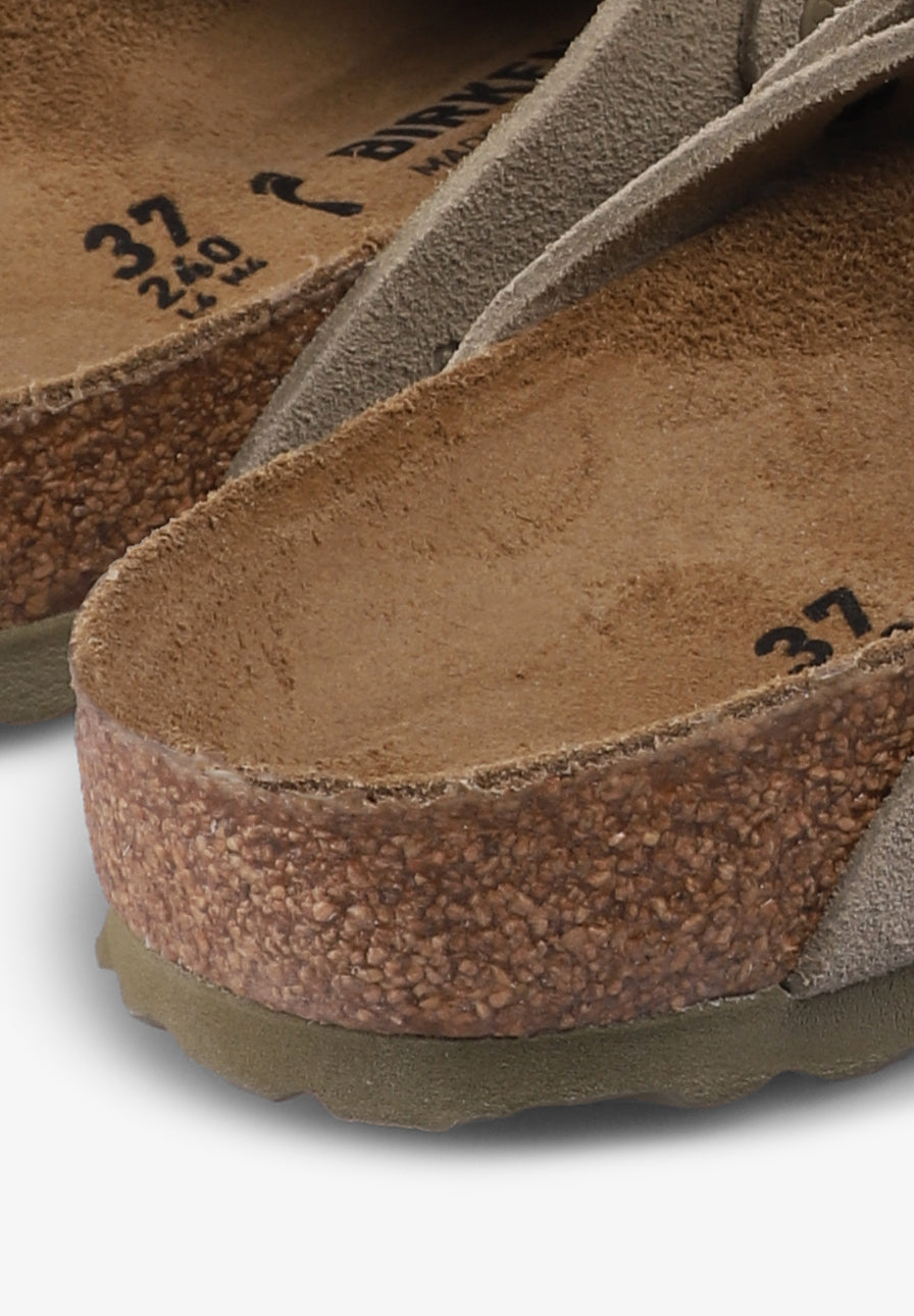 BIRKENSTOCK | ZUECO BOSTON SUEDE LEATHER UNISEX