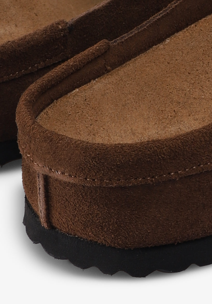 BIRKENSTOCK | ZUECO NAPLES WRAPPED SUEDE LEATHER UNISEX