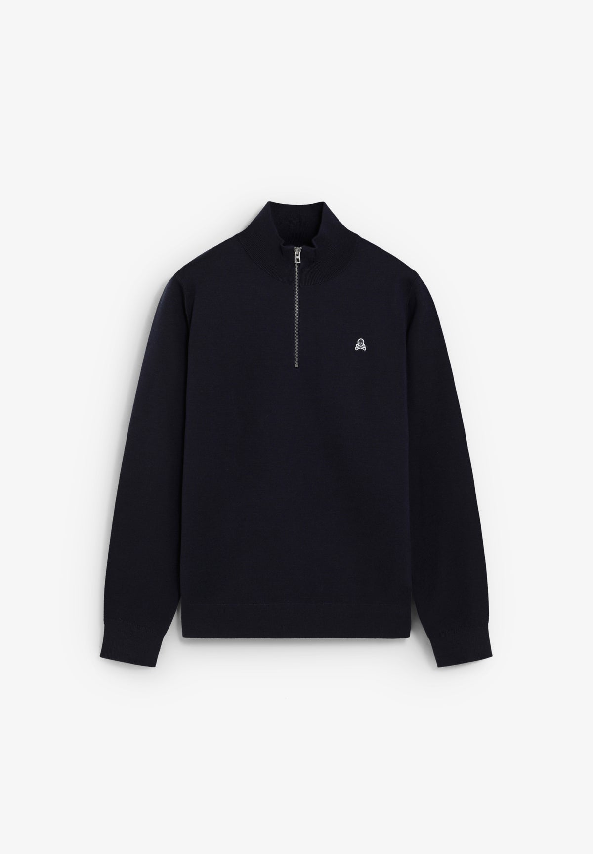 SCPATCH HALF ZIPPER BT TRICOT