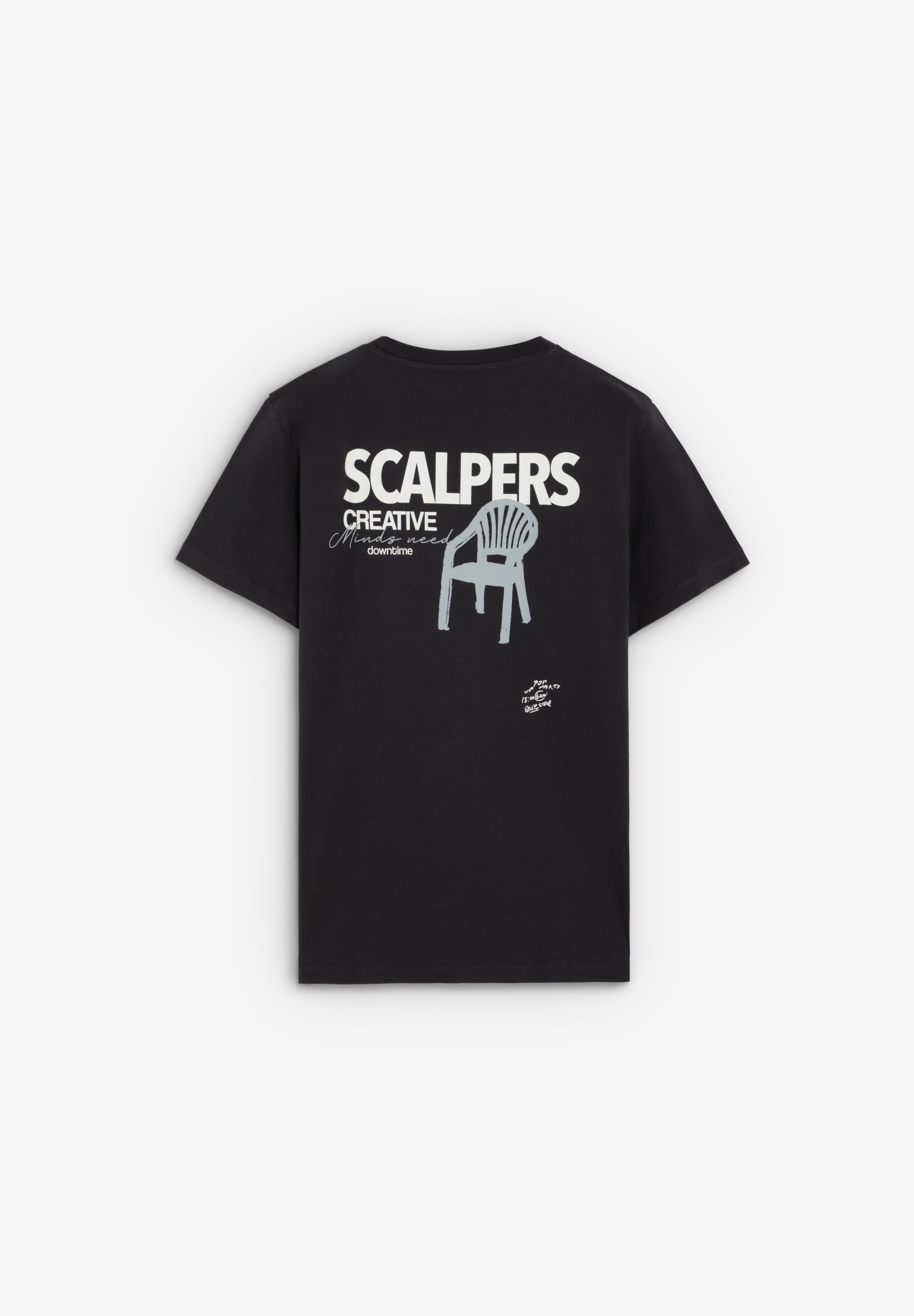CAMISETA REGULAR FIT PRINT CONTRASTE