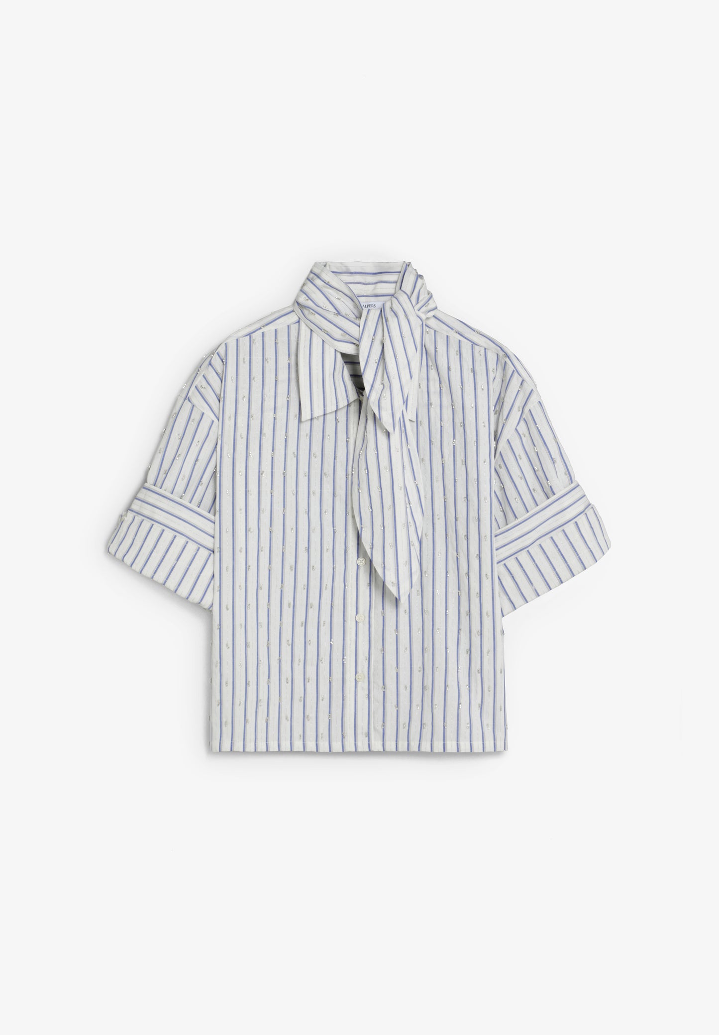 CAMISA RAYAS CUELLO LAZADA