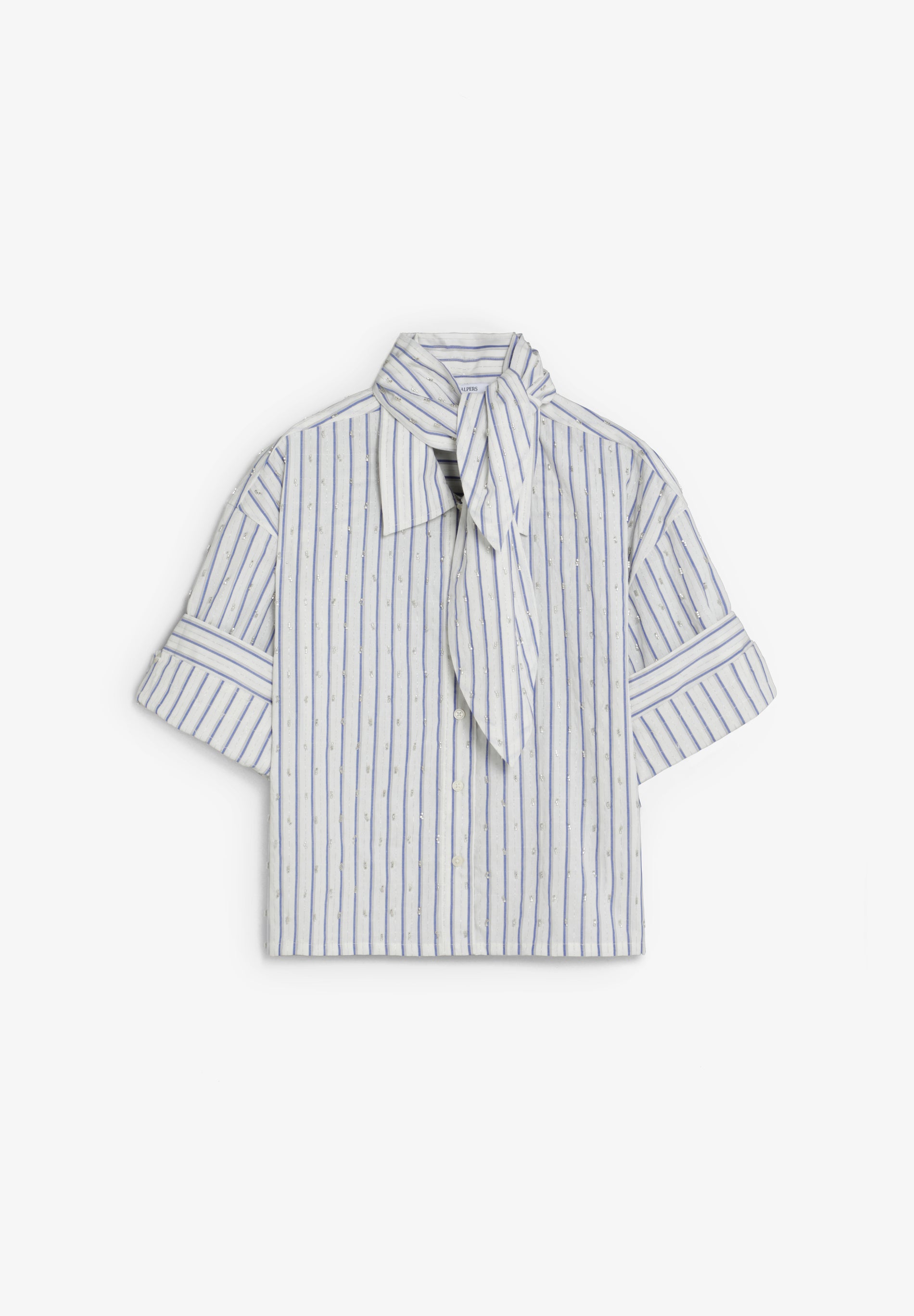 CAMISA RAYAS CUELLO LAZADA