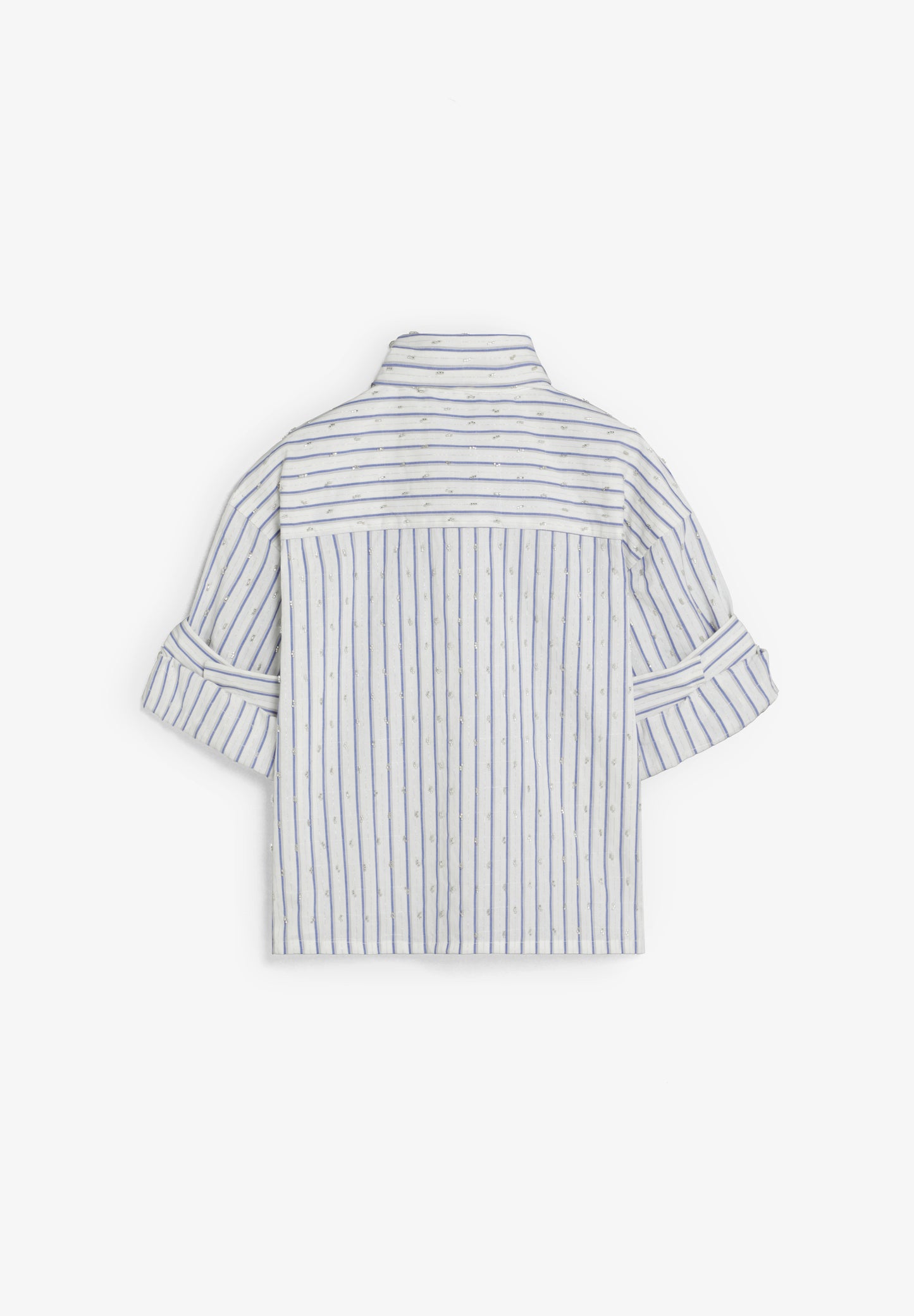 CAMISA RAYAS CUELLO LAZADA