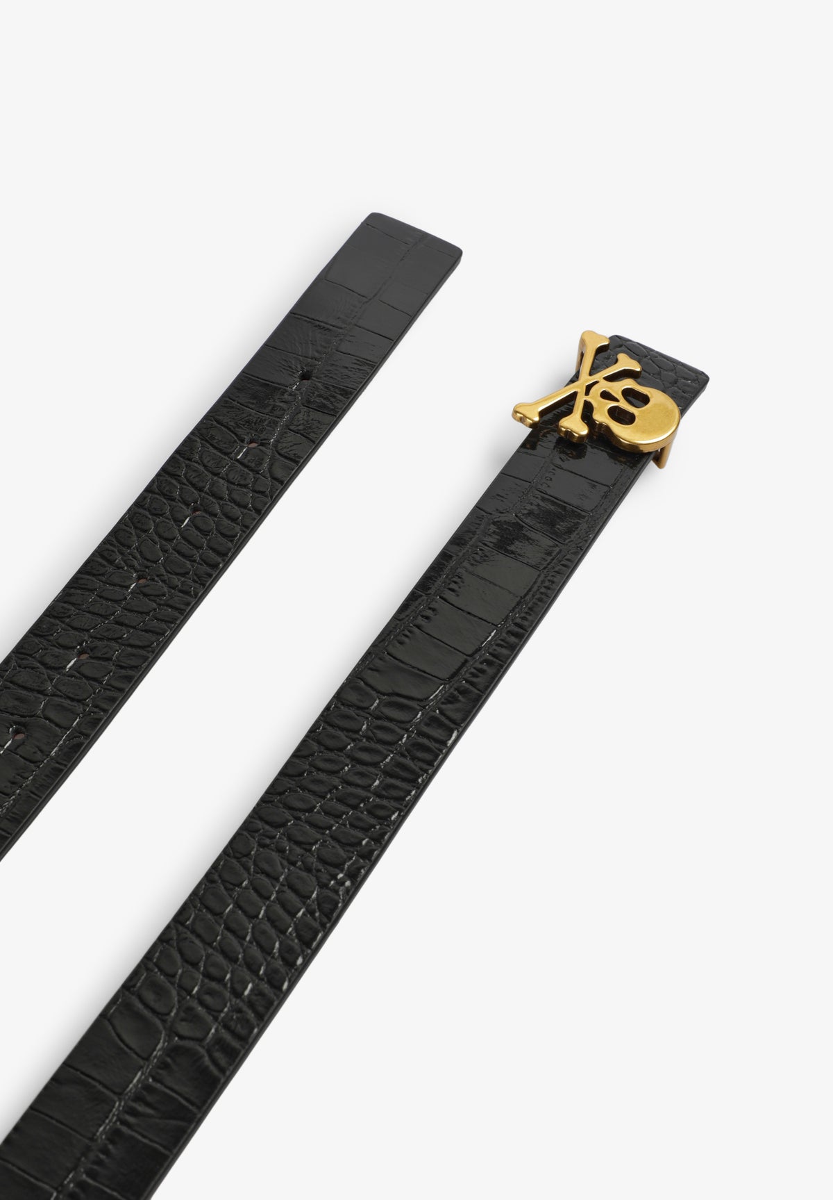 CINTURÓN PIEL REVERSIBLE CALAVERA