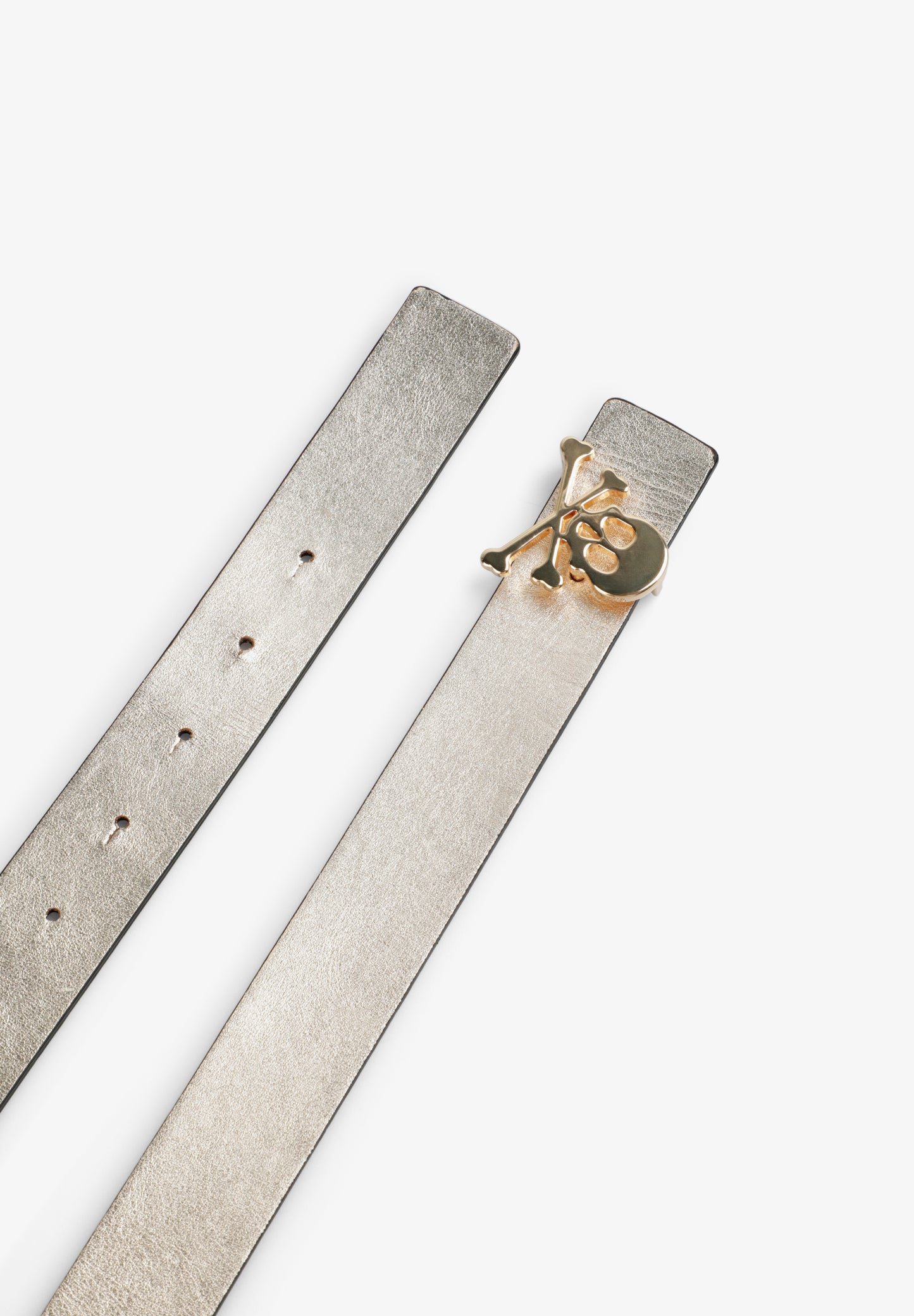 CINTURÓN PIEL REVERSIBLE CALAVERA