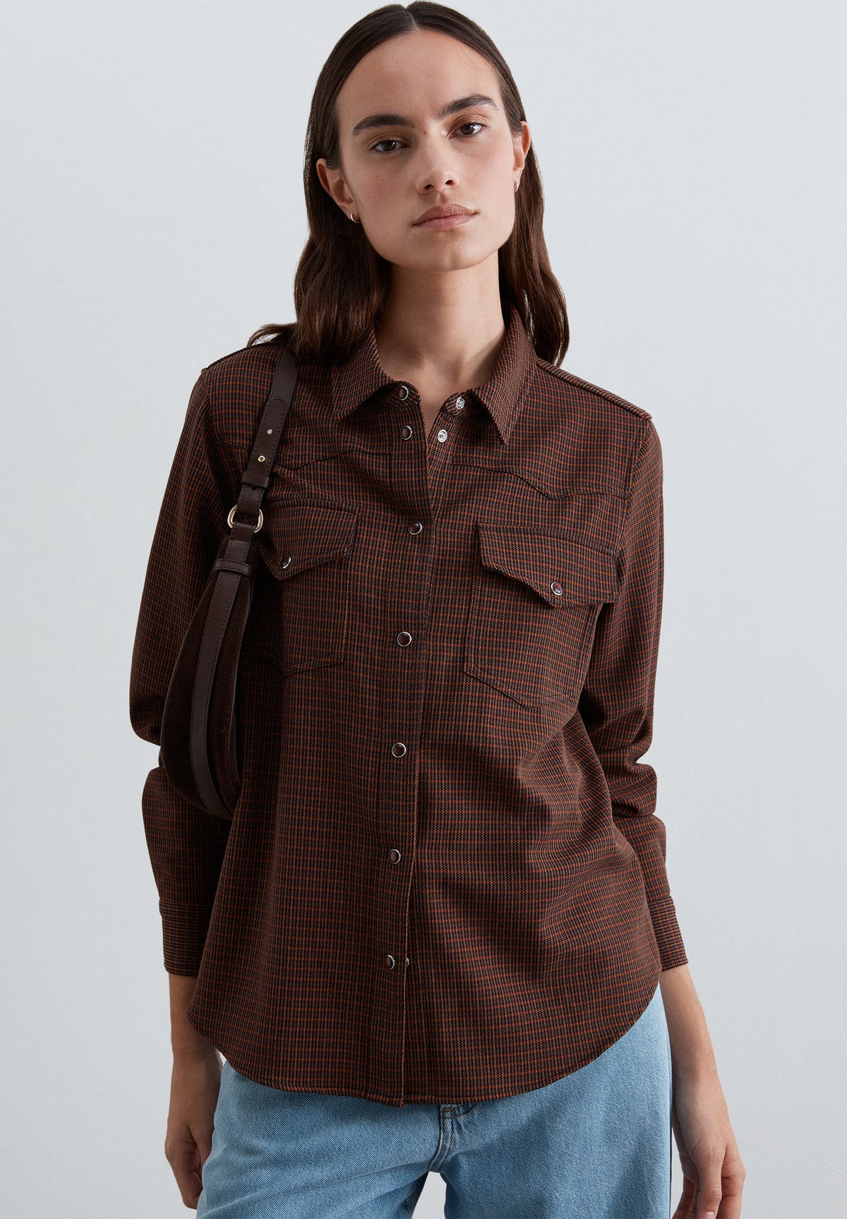 CAMISA CUADROS CON BOLSILLOS