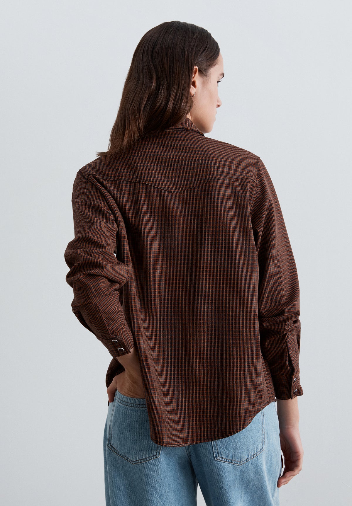 CAMISA CUADROS CON BOLSILLOS