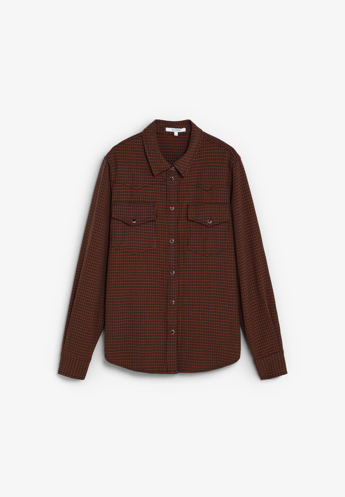 CAMISA CUADROS CON BOLSILLOS