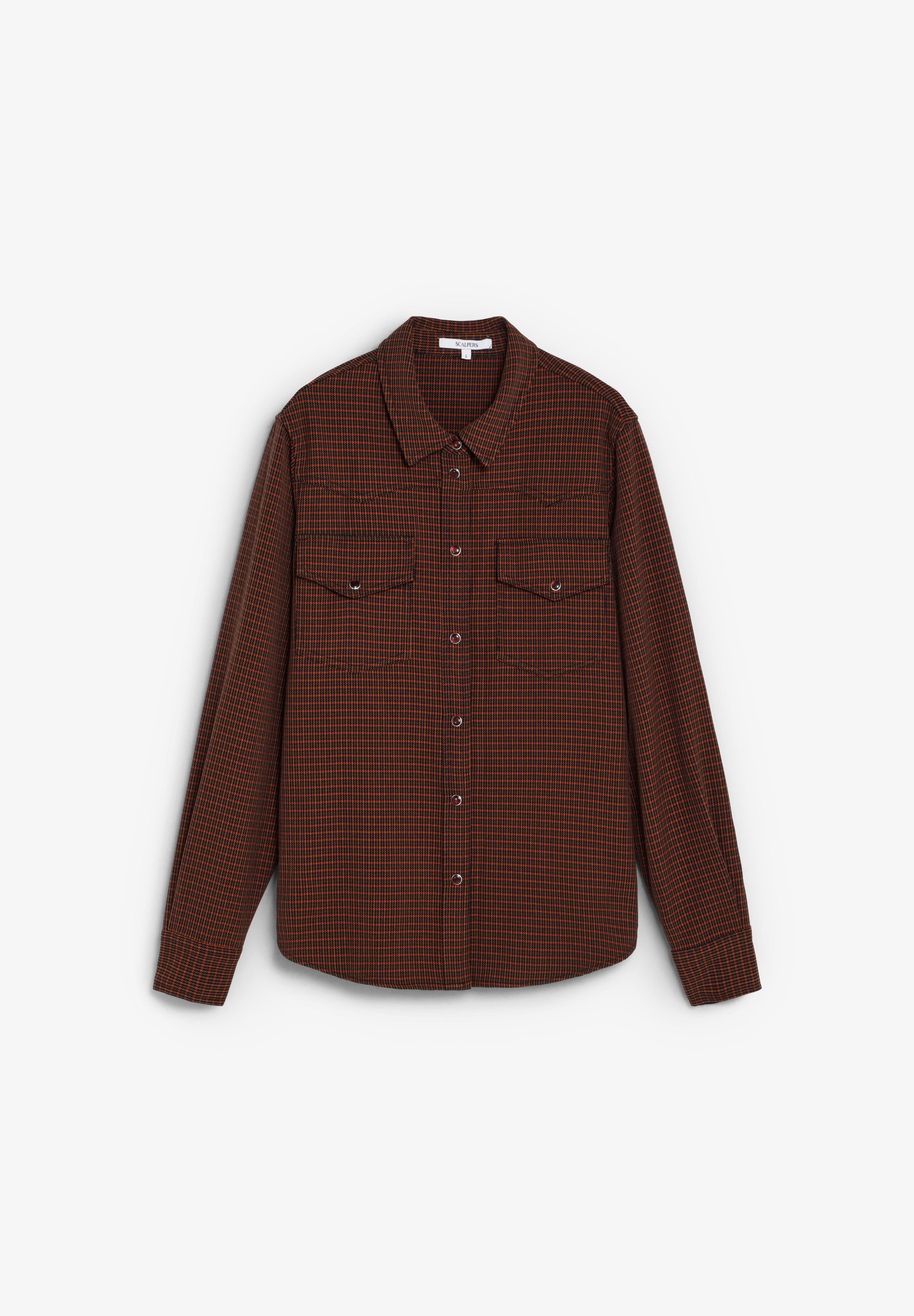 CAMISA CUADROS CON BOLSILLOS