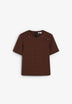 CAMISETA CUADROS DETALLE HOMBROS