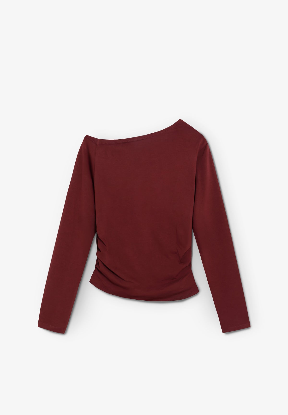 CAMISETA ASIMÉTRICA STRASS